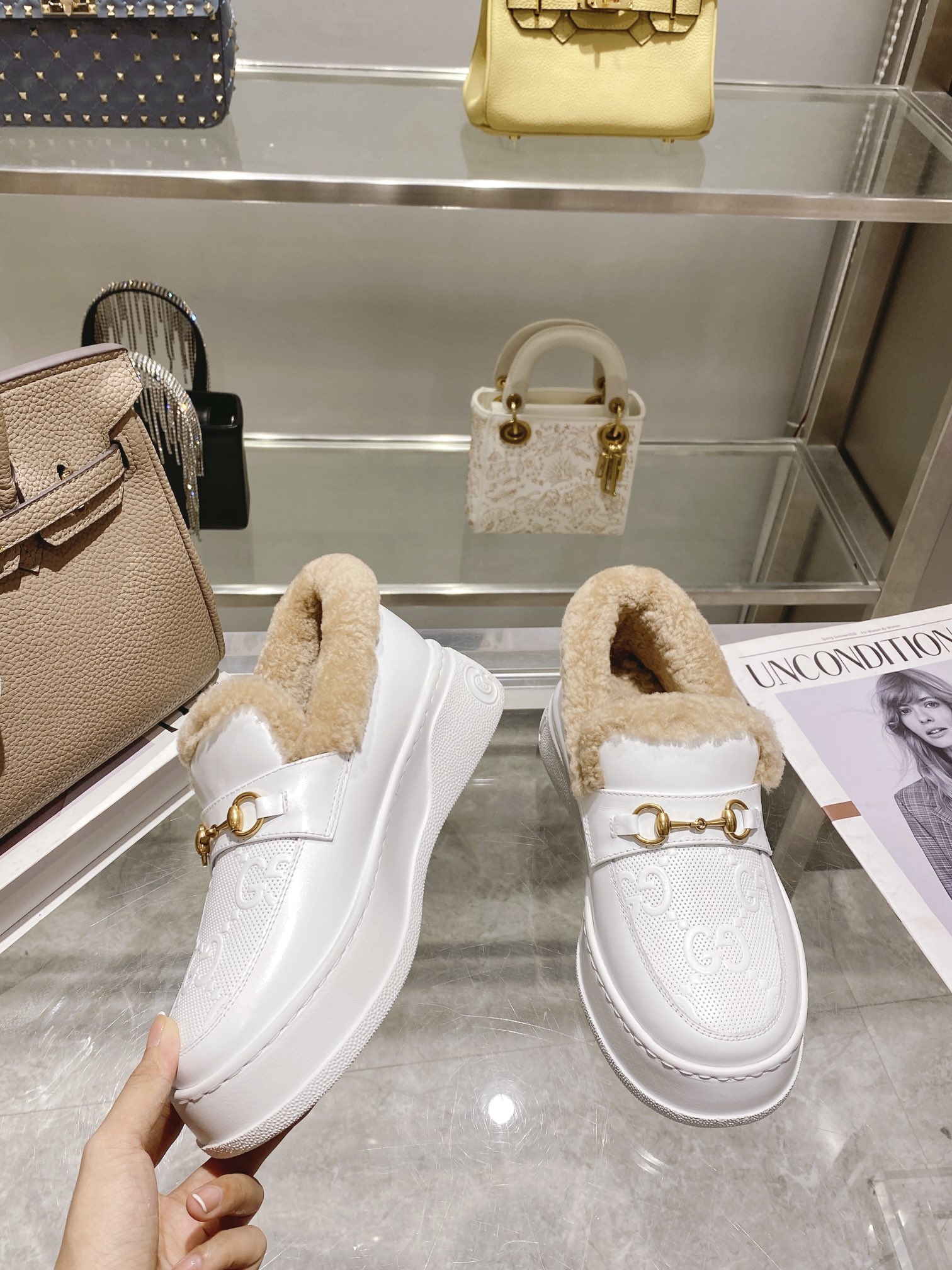 Cheap Gucci Boots For Women in 235904, $90 USD- [IB235904] - Replica Gucci Boots For Women