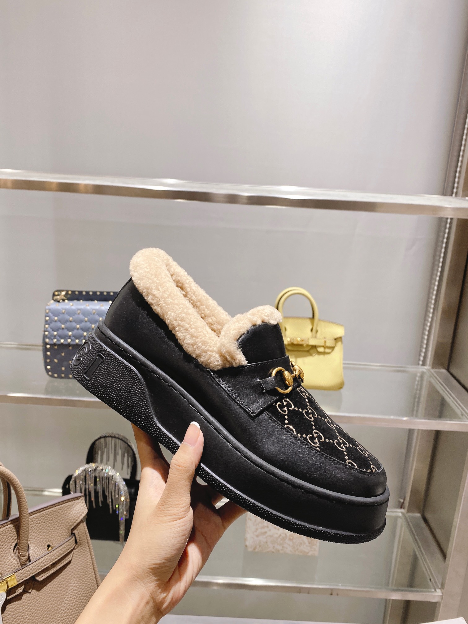 Cheap Gucci Boots For Women in 235906, $90 USD- [IB235906] - Replica Gucci Boots For Women