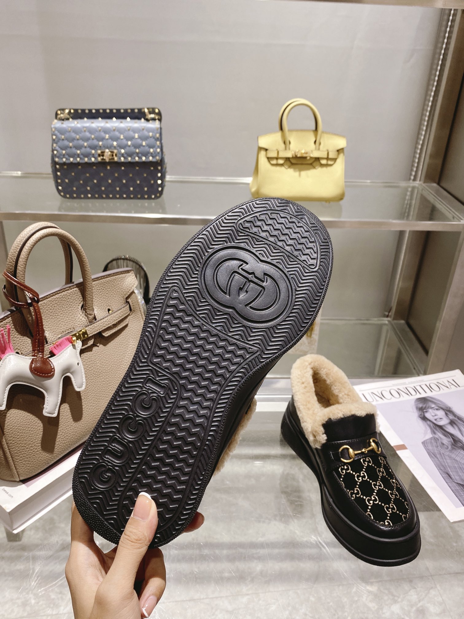 Cheap Gucci Boots For Women in 235906, $90 USD- [IB235906] - Replica Gucci Boots For Women