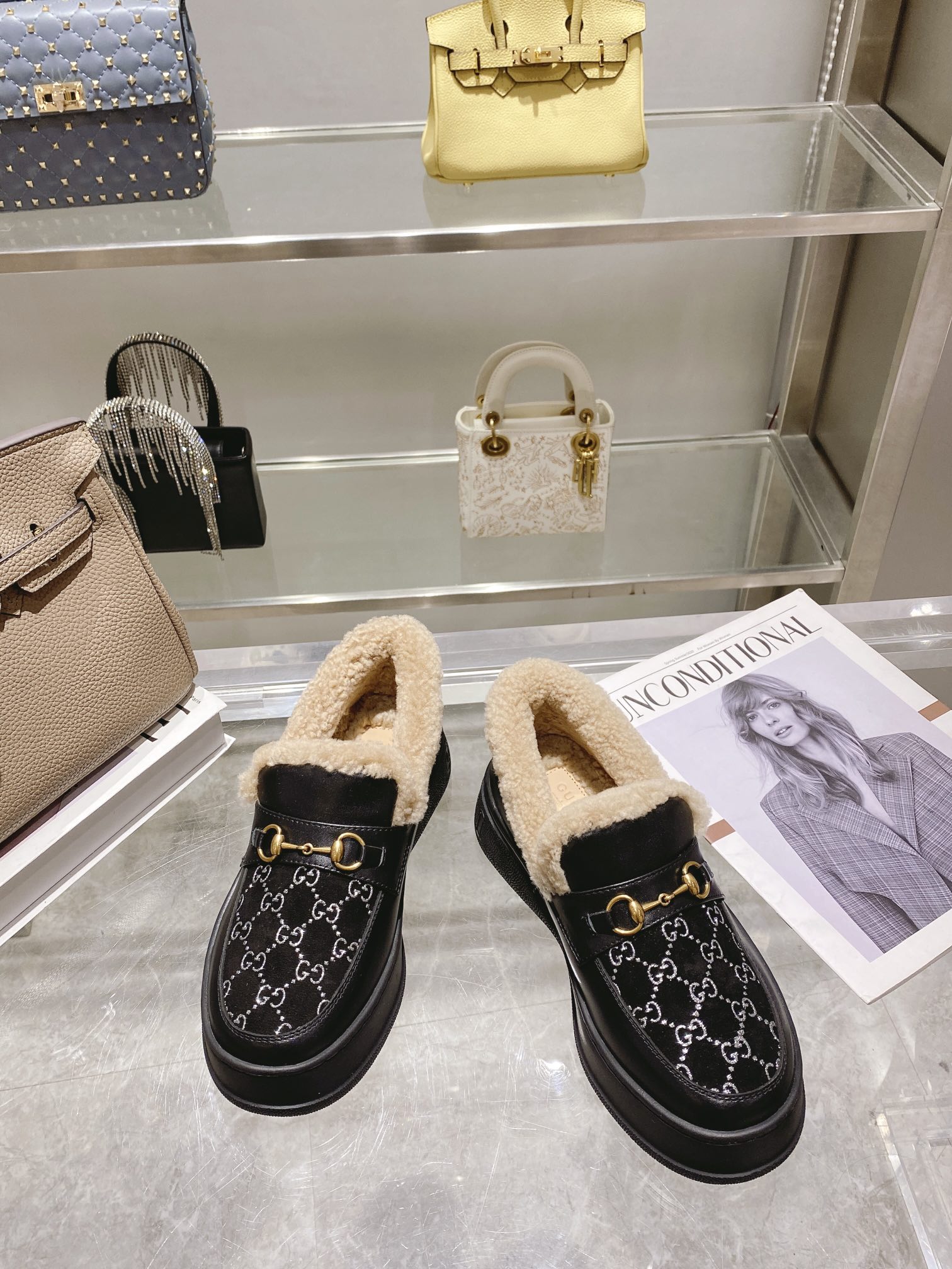 Cheap Gucci Boots For Women in 235907, $90 USD- [IB235907] - Replica Gucci Boots For Women