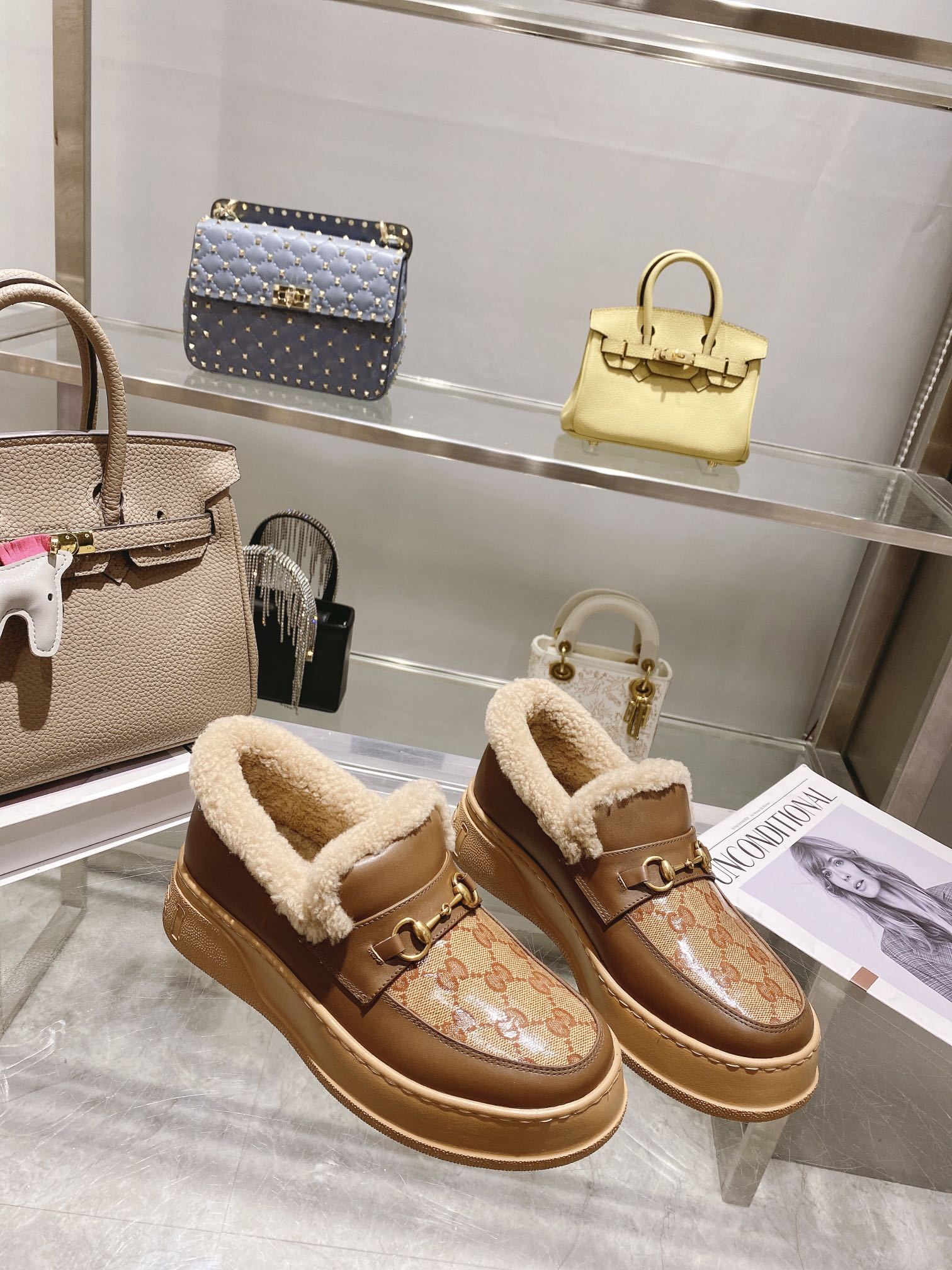 Cheap Gucci Boots For Women in 235908, $90 USD- [IB235908] - Replica Gucci Boots For Women