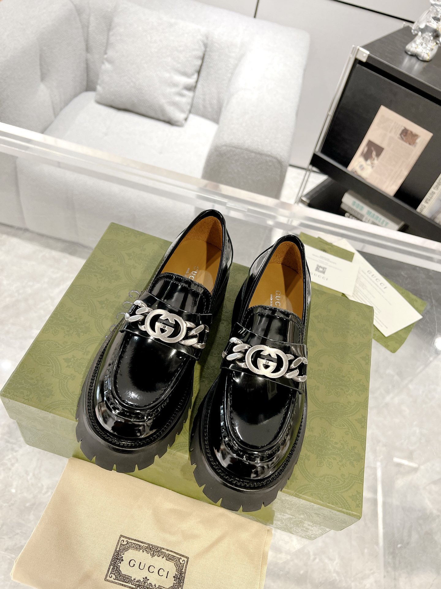 Cheap Gucci Boots For Women in 235912, $85 USD- [IB235912] - Replica Gucci Boots For Women