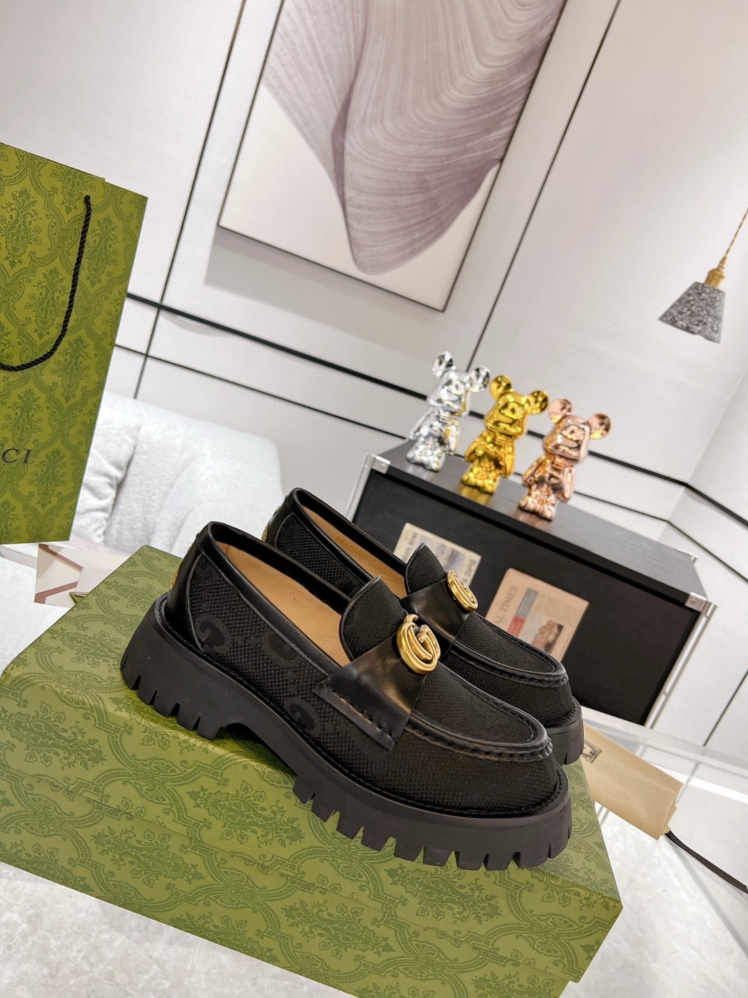 Cheap Gucci Boots For Women in 235916, $85 USD- [IB235916] - Replica Gucci Boots For Women
