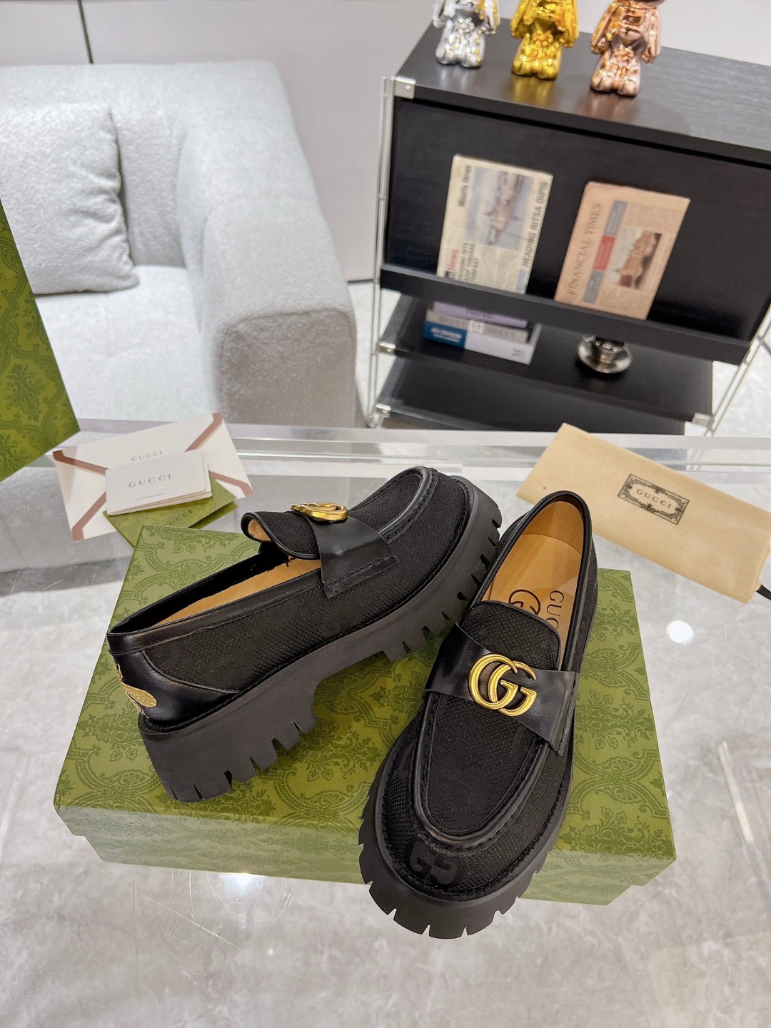 Cheap Gucci Boots For Women in 235916, $85 USD- [IB235916] - Replica Gucci Boots For Women