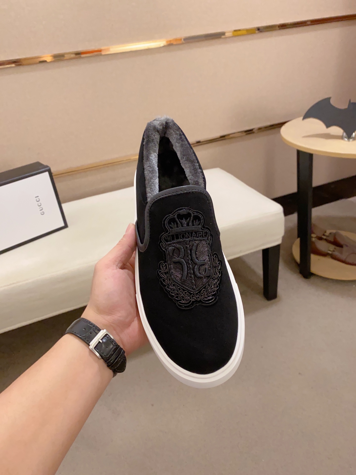Cheap Gucci Loafers And Drivers For Men in 235928, $65 USD- [IB235928] - Replica Gucci Loafers And Drivers For Men