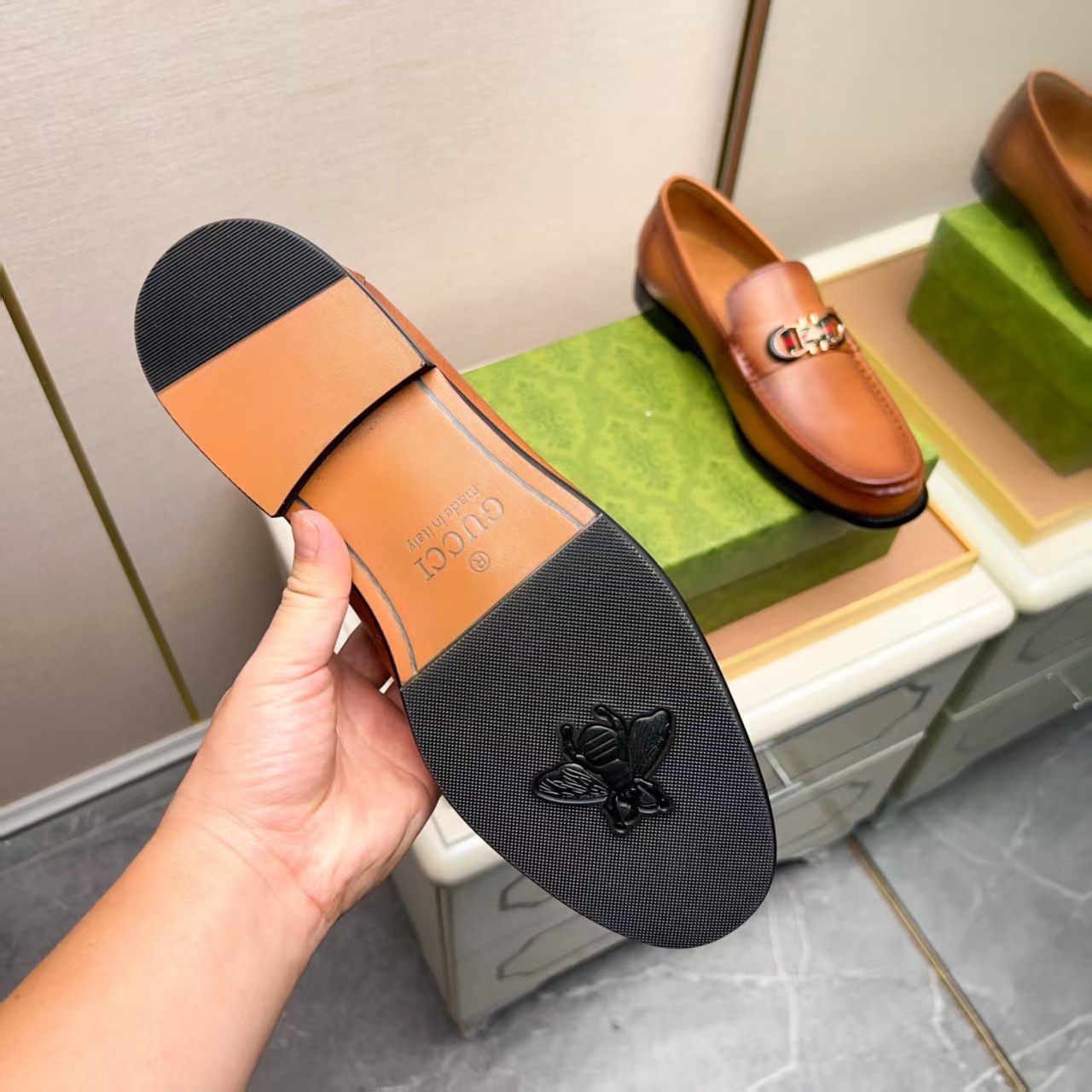 Cheap Gucci Loafers And Drivers For Men in 235937, $75 USD- [IB235937] - Replica Gucci Loafers And Drivers For Men