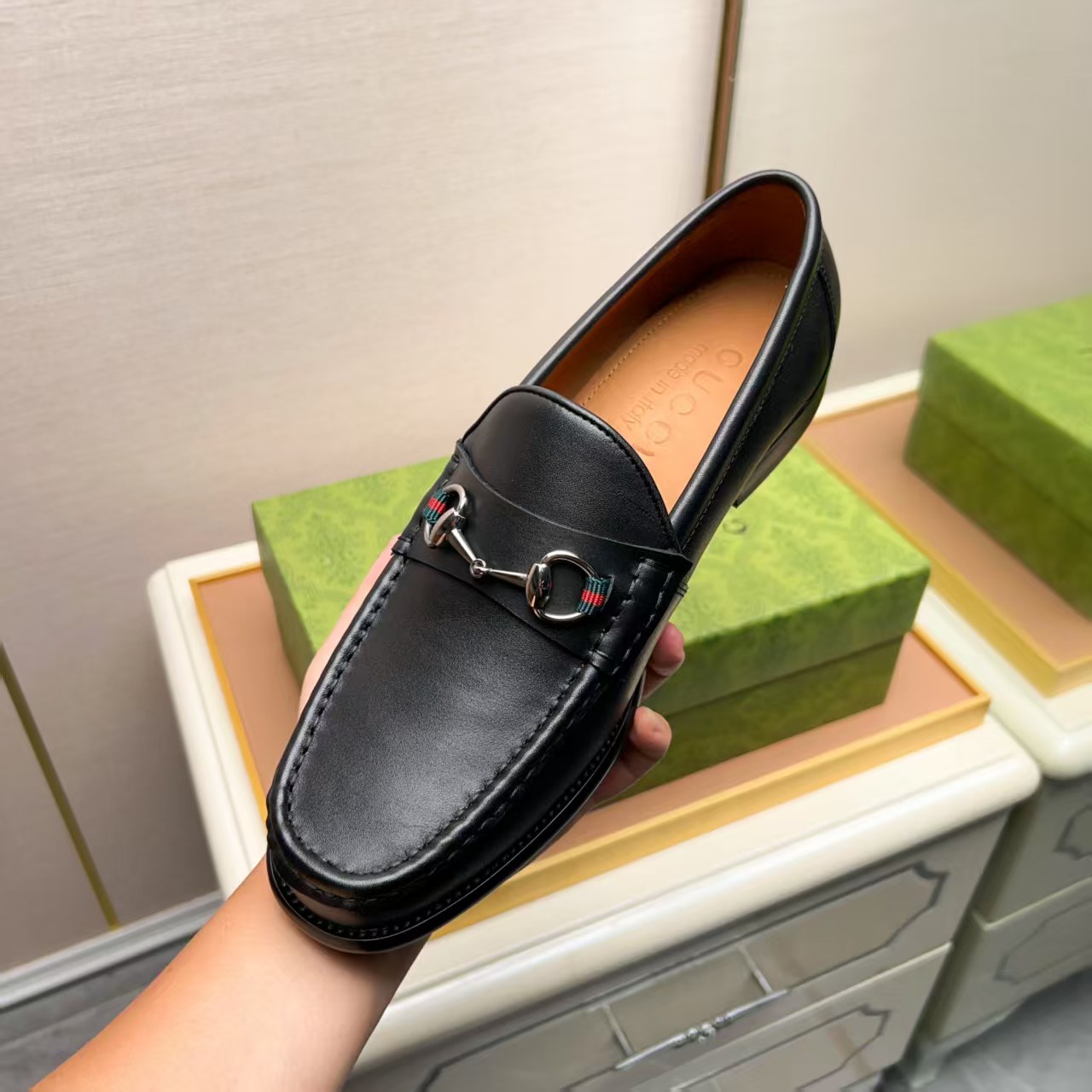 Cheap Gucci Loafers And Drivers For Men in 235941, $75 USD- [IB235941] - Replica Gucci Loafers And Drivers For Men