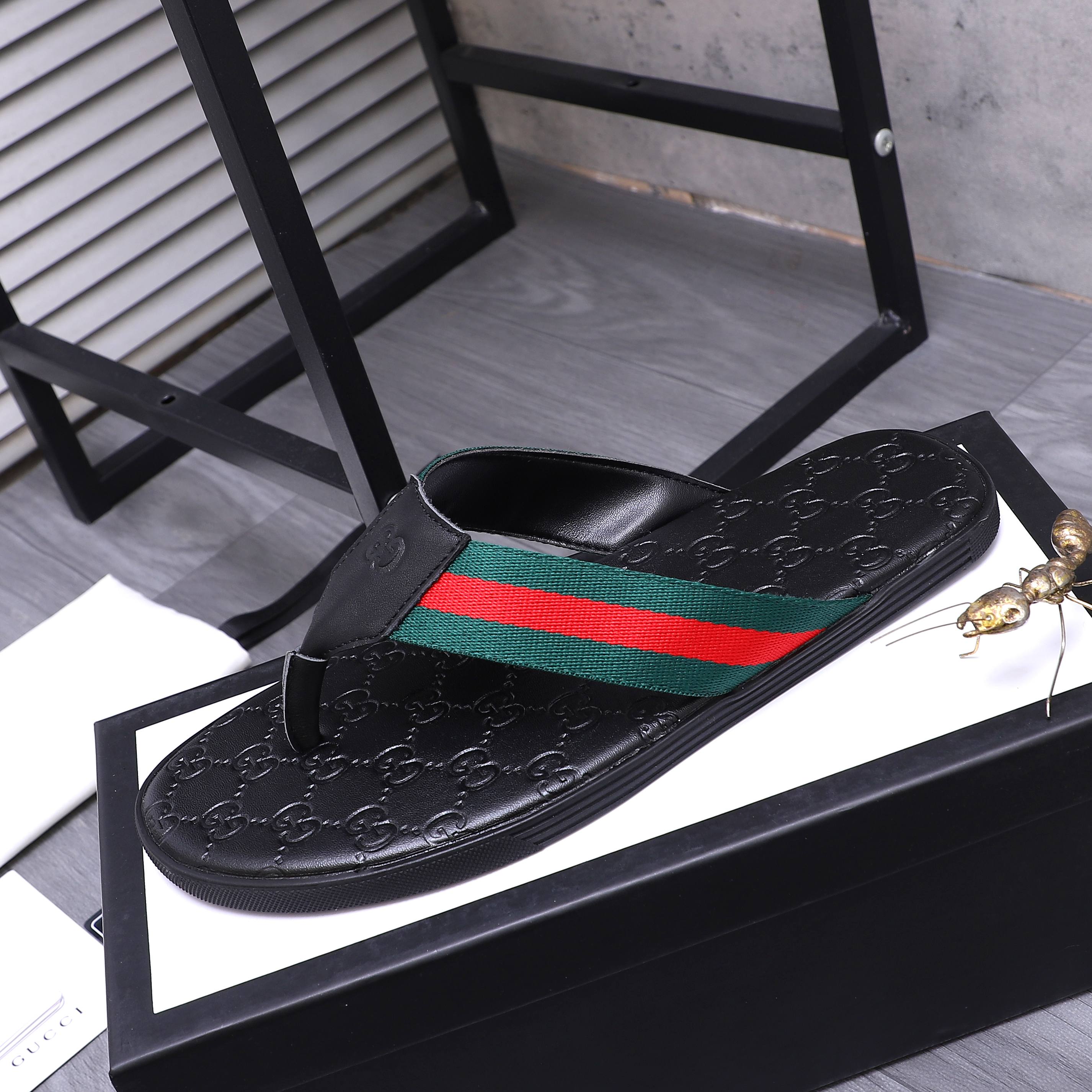 Cheap Gucci Slippers For Men in 235944, $40 USD- [IB235944] - Replica Gucci Slippers For Men