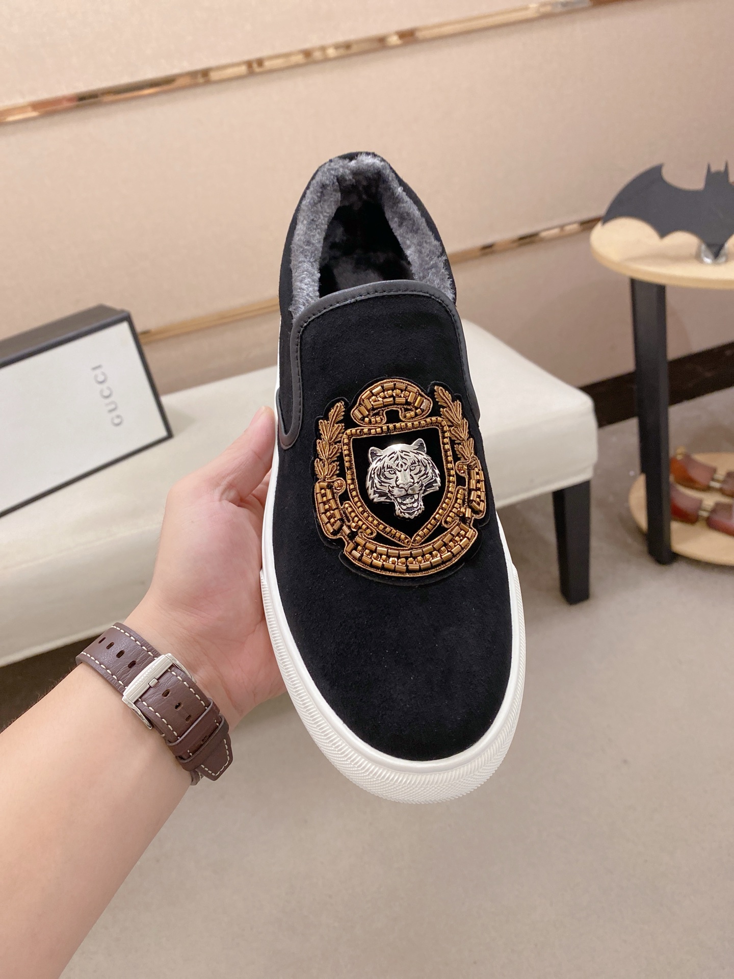 Cheap Gucci Loafers And Drivers For Men in 235949, $70 USD- [IB235949] - Replica Gucci Loafers And Drivers For Men