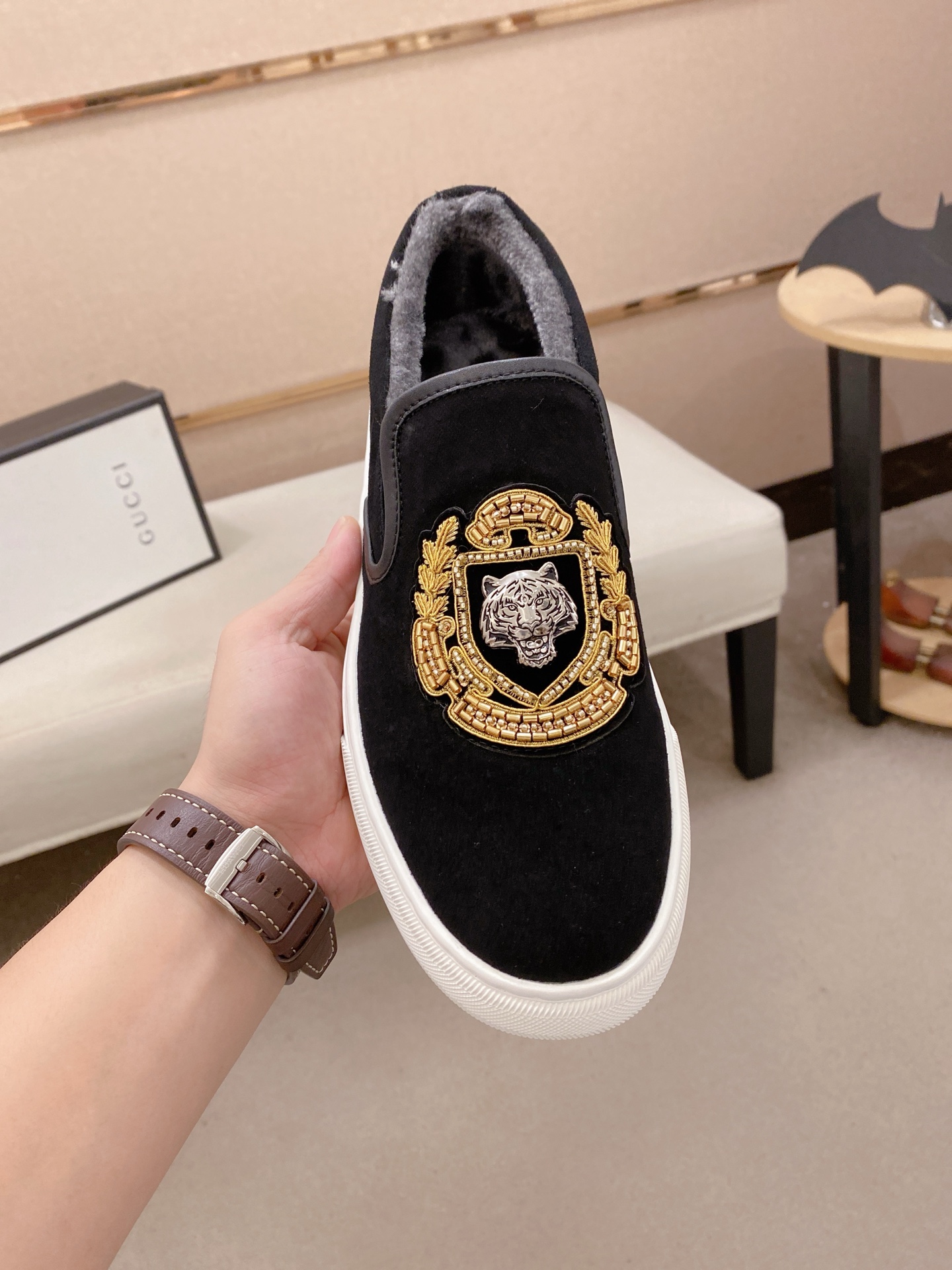 Cheap Gucci Loafers And Drivers For Men in 235950, $70 USD- [IB235950] - Replica Gucci Loafers And Drivers For Men