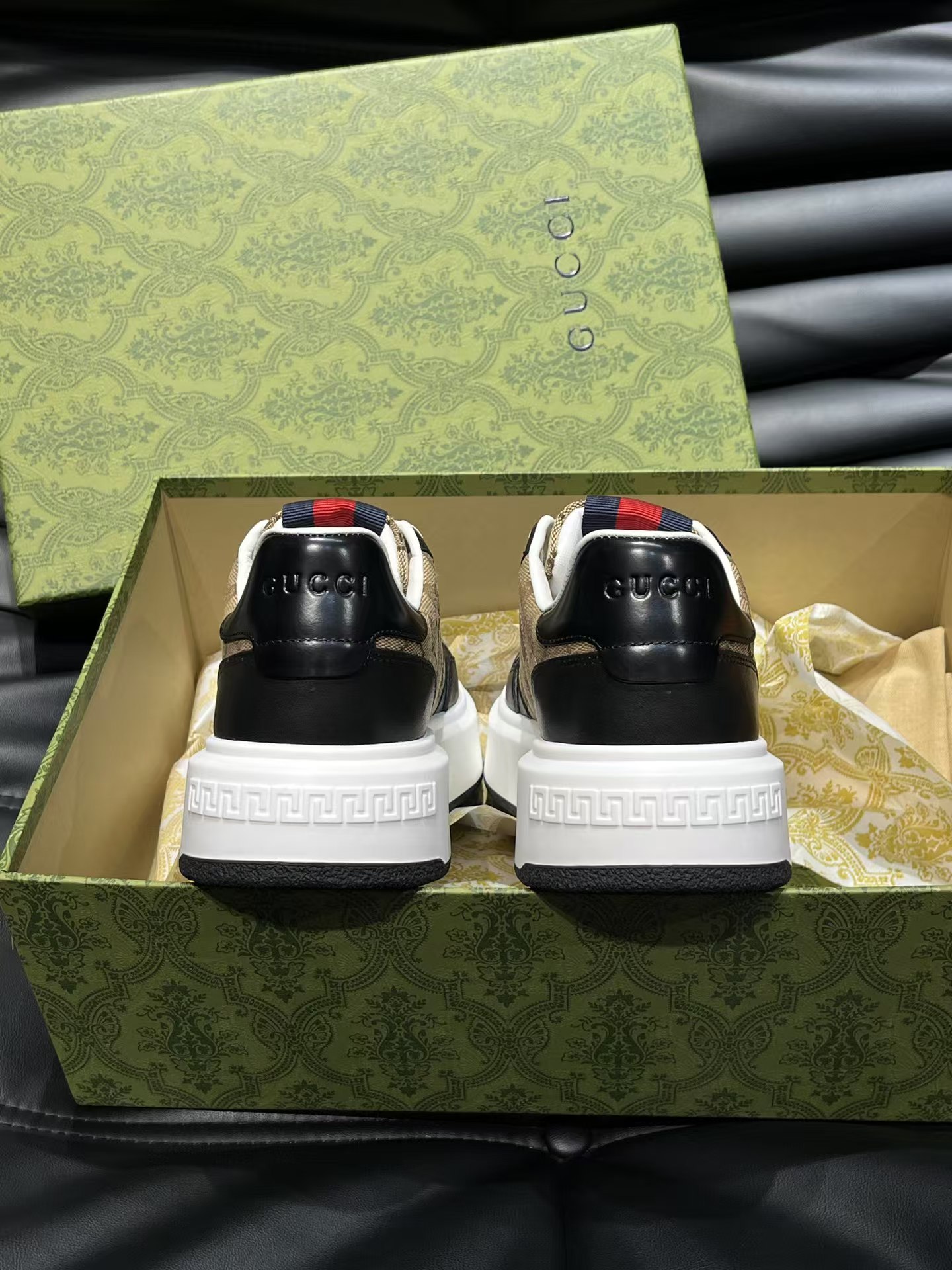 Cheap Gucci Casual Shoes For Men in 235964, $80 USD- [IB235964] - Replica Gucci Casual Shoes For Men