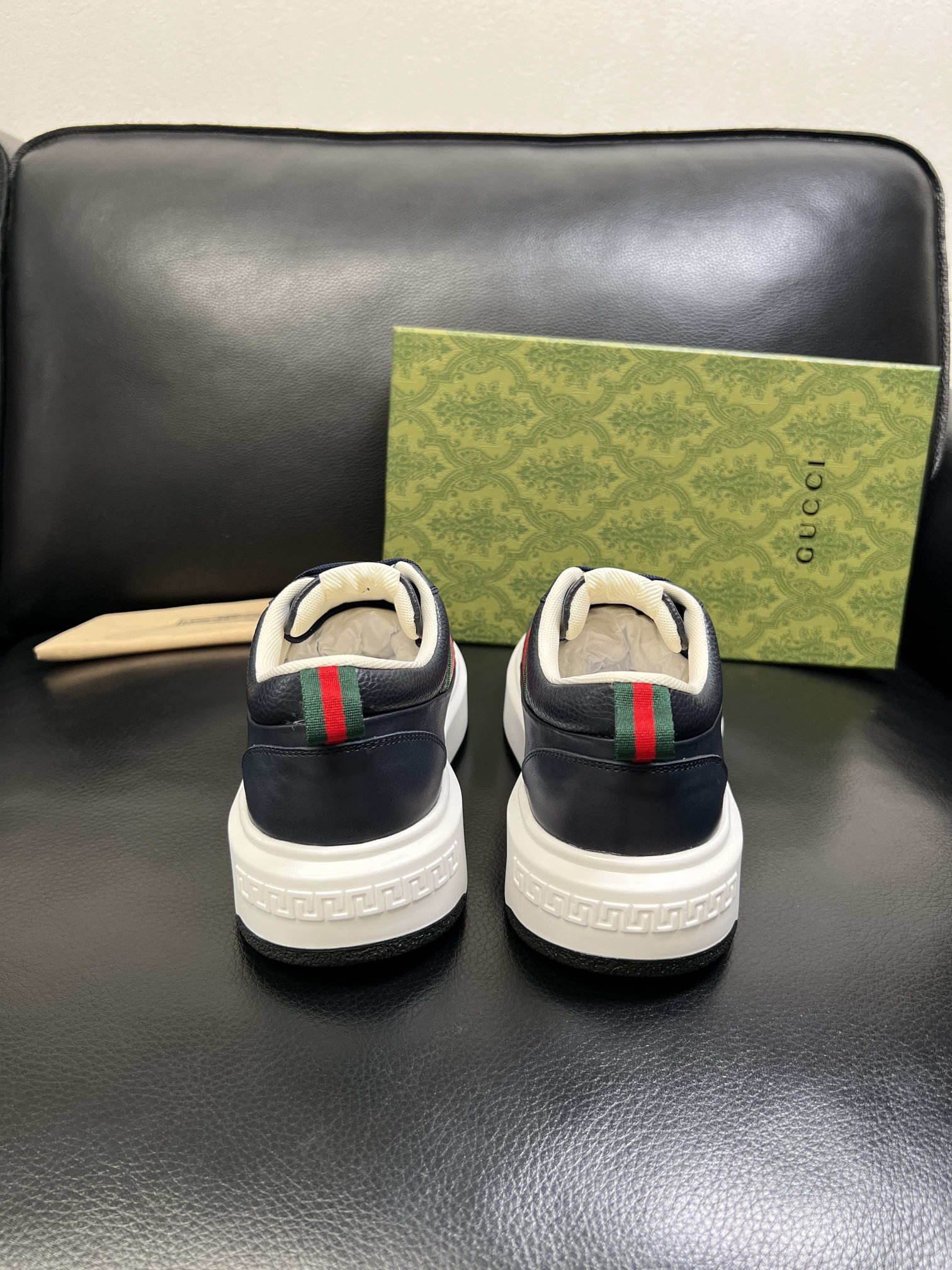 Cheap Gucci Casual Shoes For Men in 235975, $80 USD- [IB235975] - Replica Gucci Casual Shoes For Men