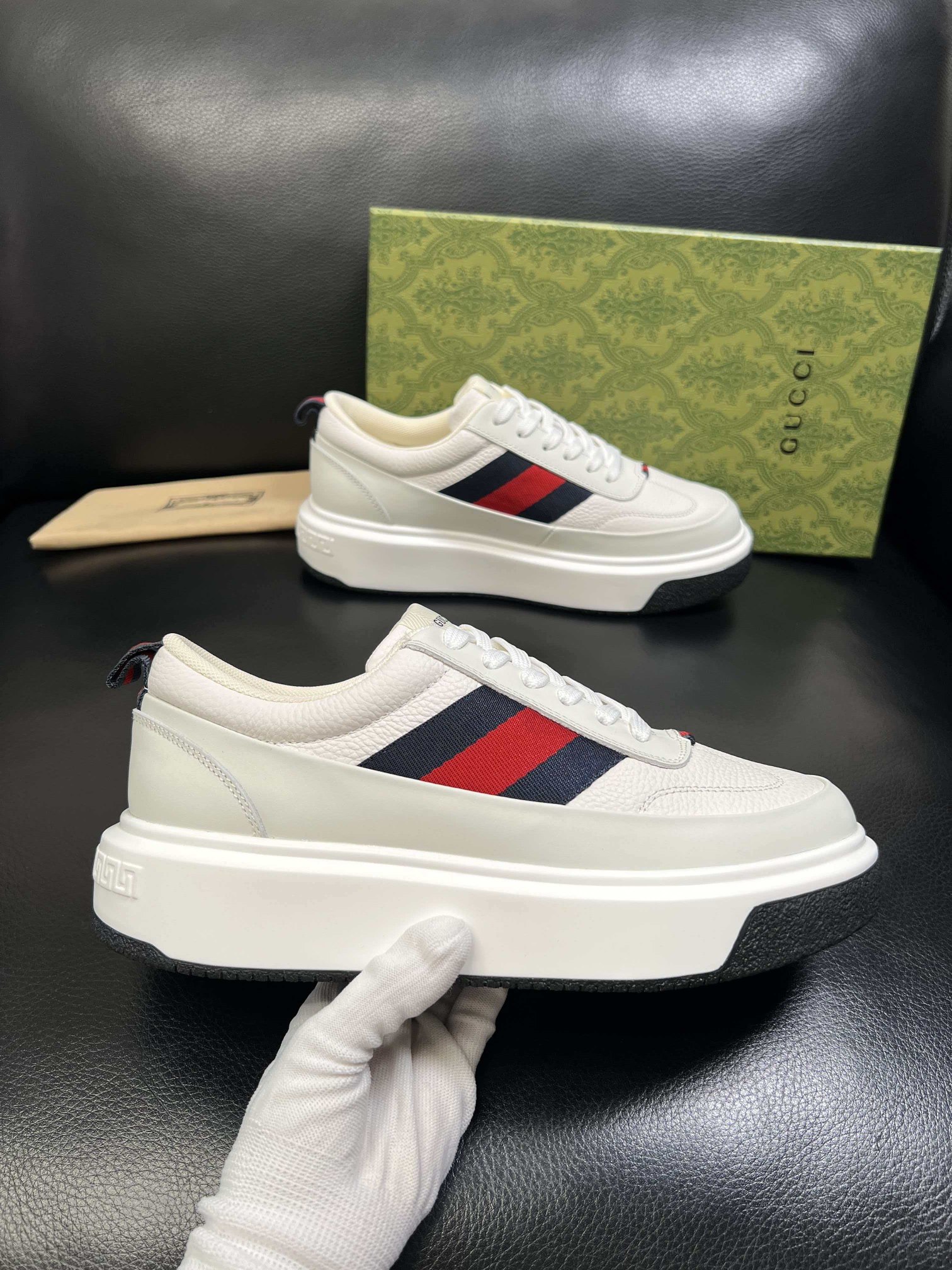 Cheap Gucci Casual Shoes For Men in 235976, $80 USD- [IB235976] - Replica Gucci Casual Shoes For Men