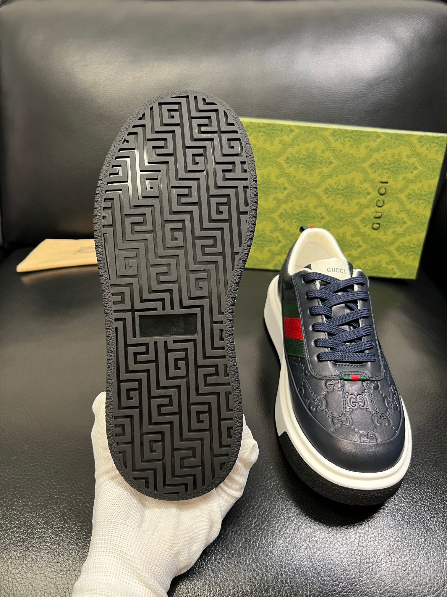 Cheap Gucci Casual Shoes For Men in 235979, $80 USD- [IB235979] - Replica Gucci Casual Shoes For Men