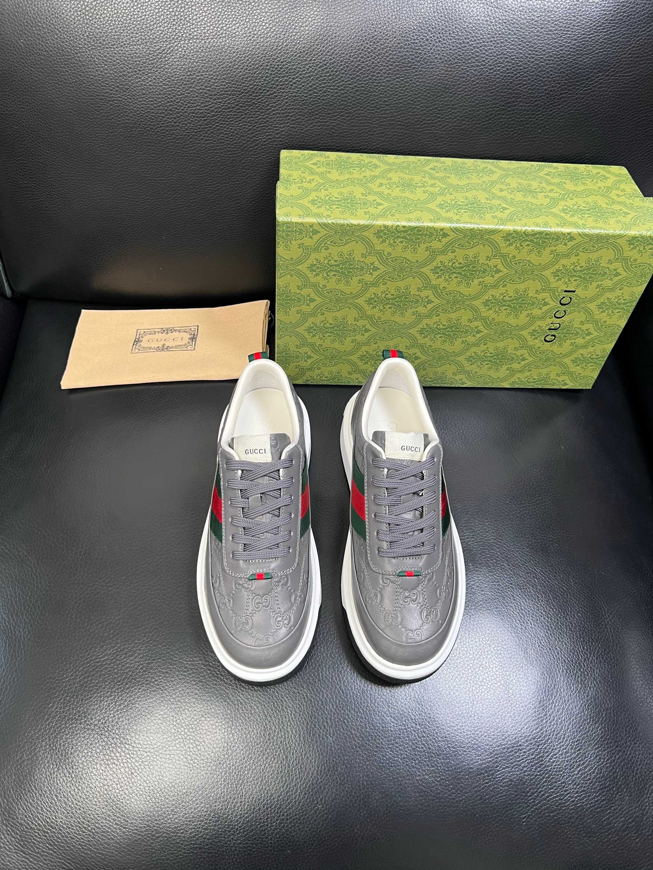 Cheap Gucci Casual Shoes For Men in 235980, $80 USD- [IB235980] - Replica Gucci Casual Shoes For Men