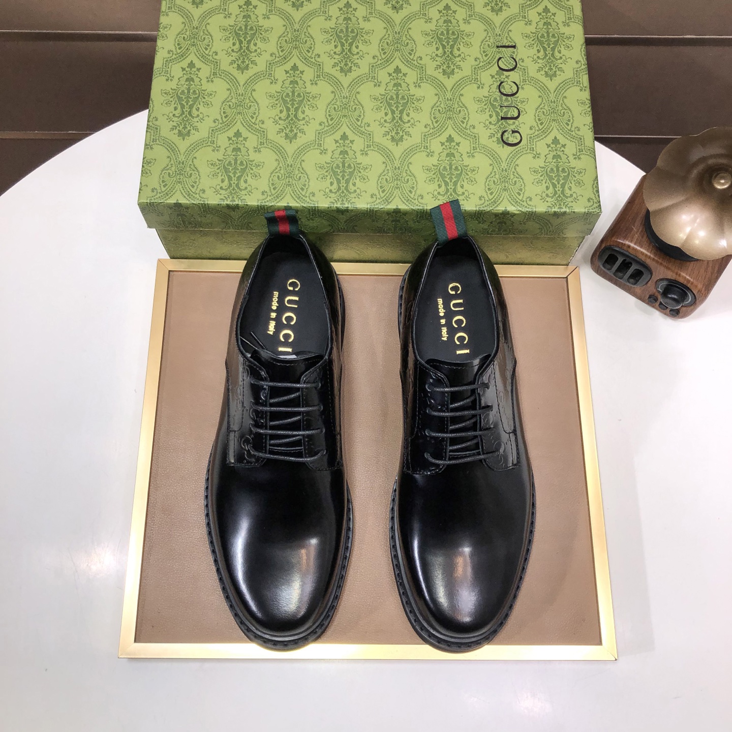 Cheap Gucci Dress Shoes For Men in 235986, $100 USD- [IB235986] - Replica Gucci Dress Shoes For Men