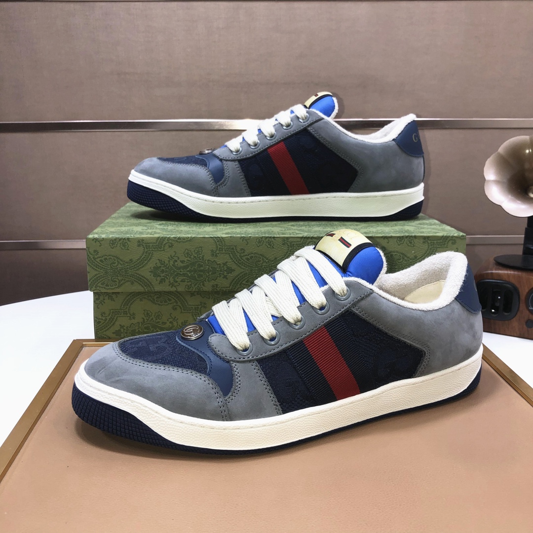 Cheap Gucci Casual Shoes For Men in 235992, $80 USD- [IB235992] - Replica Gucci Casual Shoes For Men