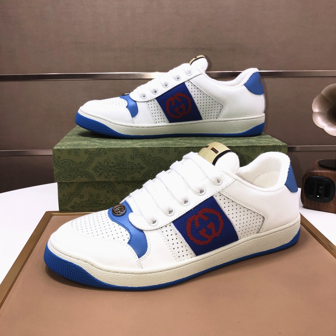 Cheap Gucci Casual Shoes For Men in 235998, $80 USD- [IB235998] - Replica Gucci Casual Shoes For Men