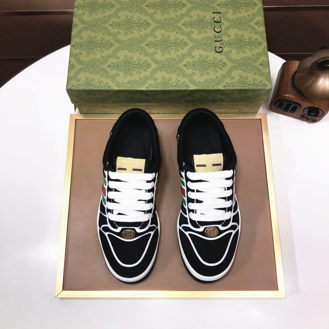 Cheap Gucci Casual Shoes For Men in 236001, $80 USD- [IB236001] - Replica Gucci Casual Shoes For Men