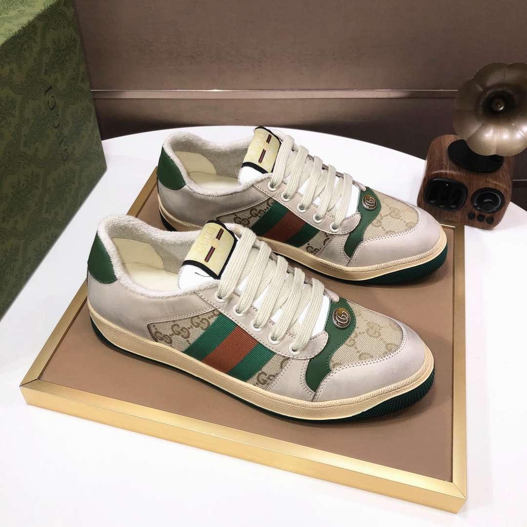Cheap Gucci Casual Shoes For Men in 236003, $80 USD- [IB236003] - Replica Gucci Casual Shoes For Men