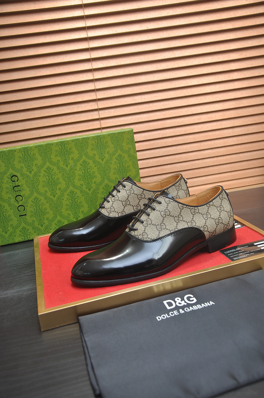 Cheap Gucci Dress Shoes For Men in 236011, $100 USD- [IB236011] - Replica Gucci Dress Shoes For Men