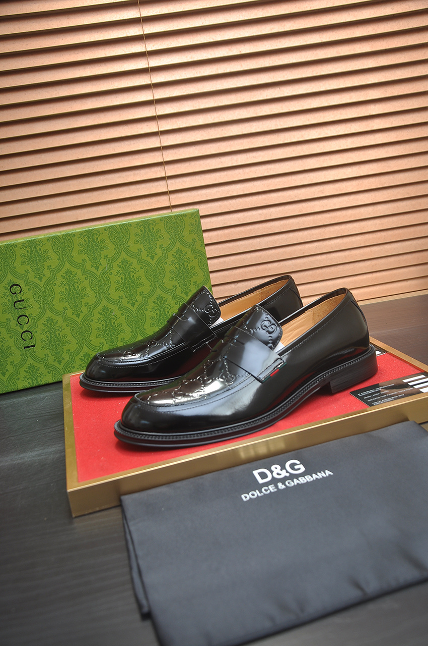 Cheap Gucci Dress Shoes For Men in 236014, $100 USD- [IB236014] - Replica Gucci Dress Shoes For Men