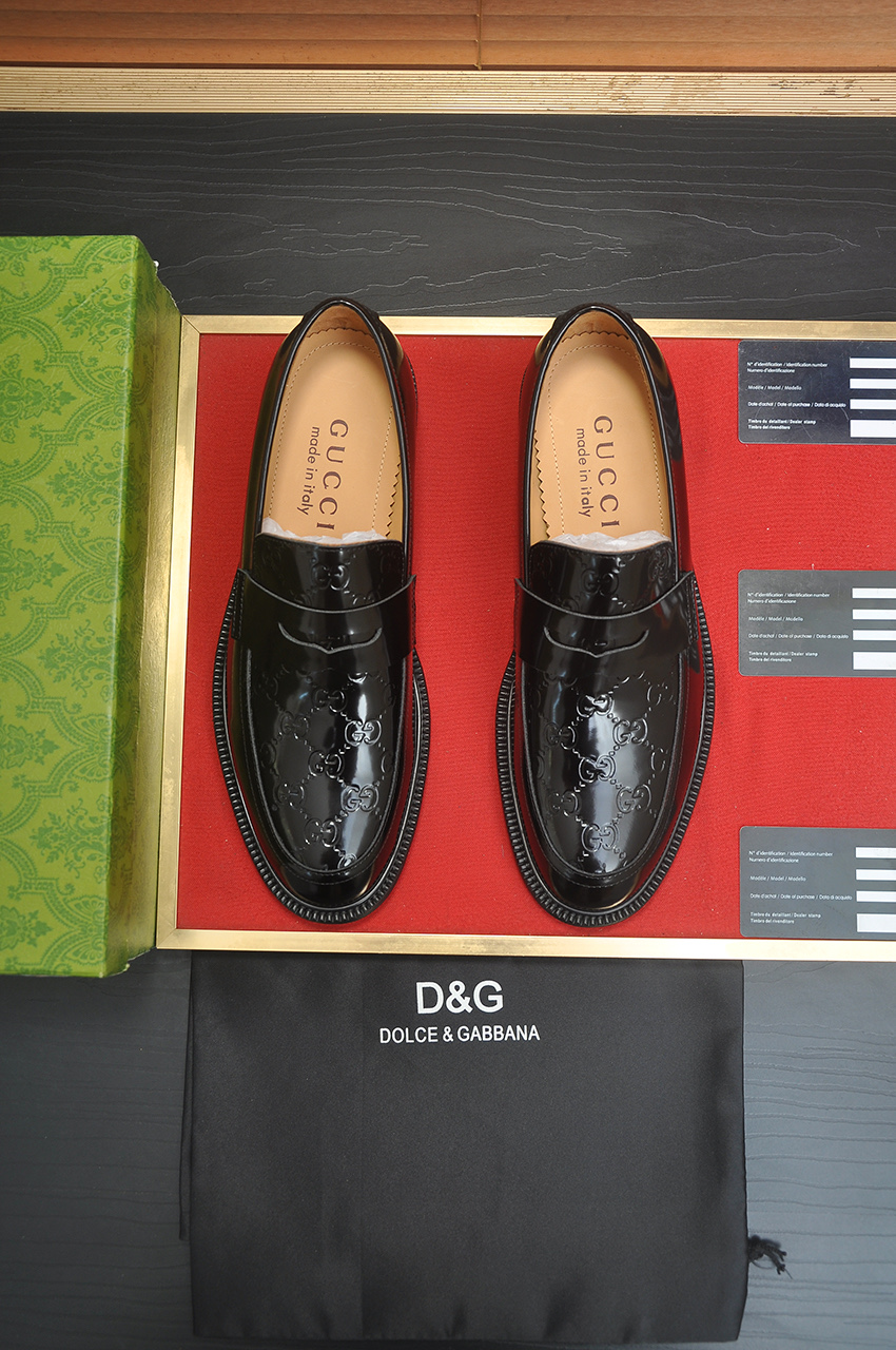 Cheap Gucci Dress Shoes For Men in 236014, $100 USD- [IB236014] - Replica Gucci Dress Shoes For Men