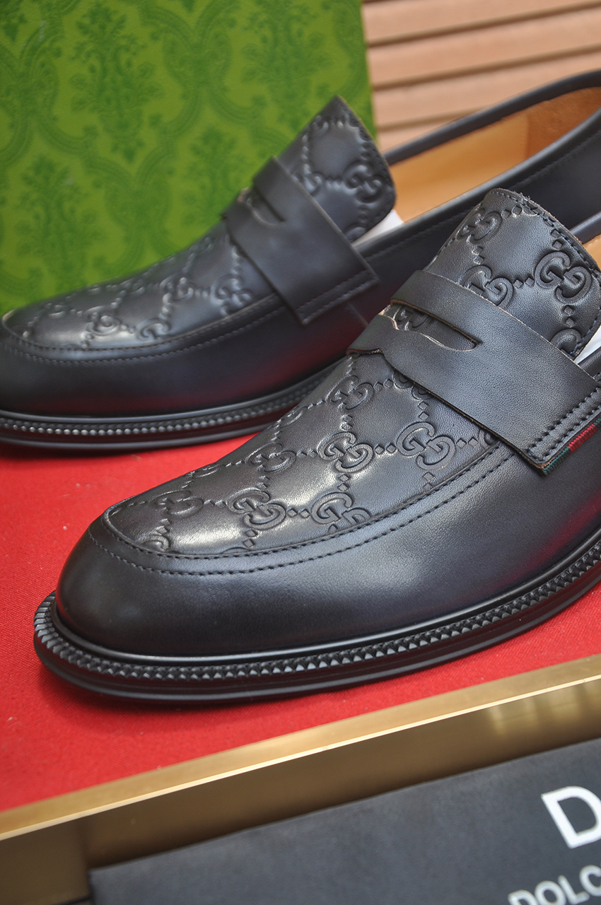 Cheap Gucci Dress Shoes For Men in 236015, $100 USD- [IB236015] - Replica Gucci Dress Shoes For Men