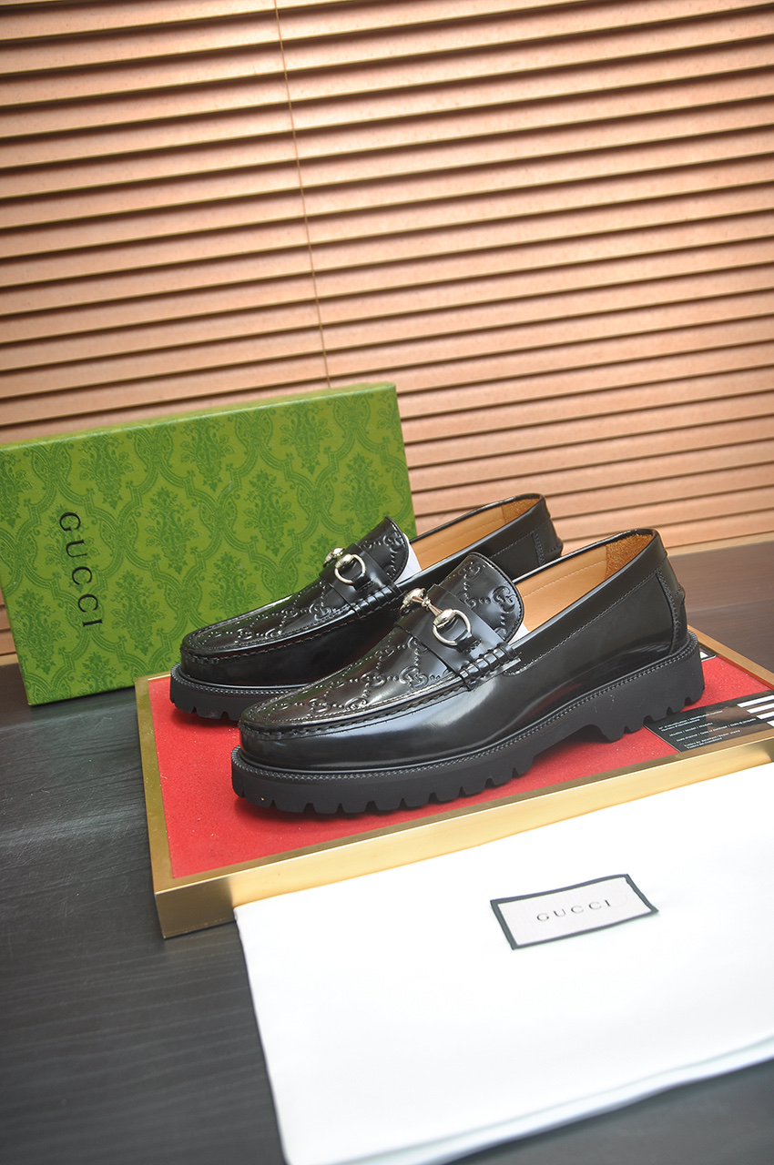 Cheap Gucci Dress Shoes For Men in 236018, $100 USD- [IB236018] - Replica Gucci Dress Shoes For Men