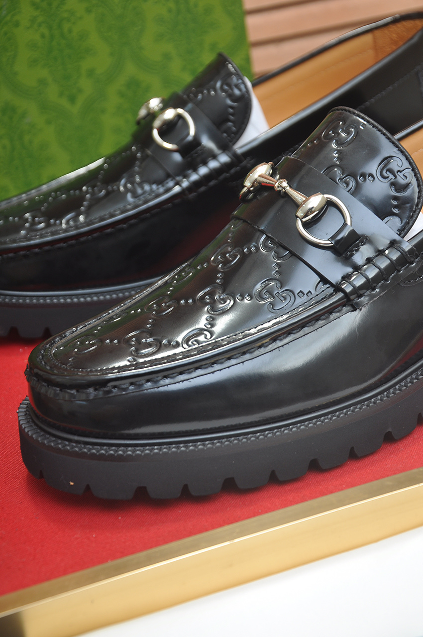 Cheap Gucci Dress Shoes For Men in 236018, $100 USD- [IB236018] - Replica Gucci Dress Shoes For Men
