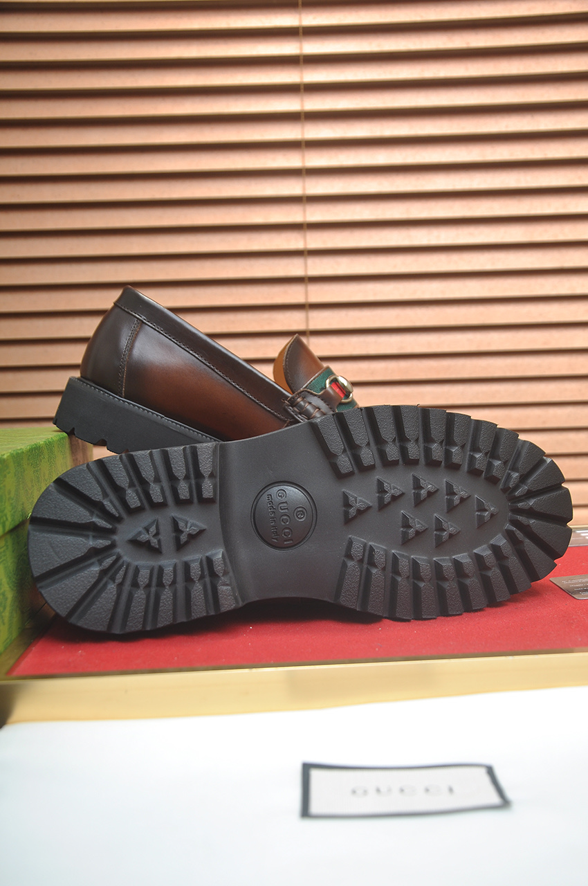 Cheap Gucci Dress Shoes For Men in 236019, $100 USD- [IB236019] - Replica Gucci Dress Shoes For Men