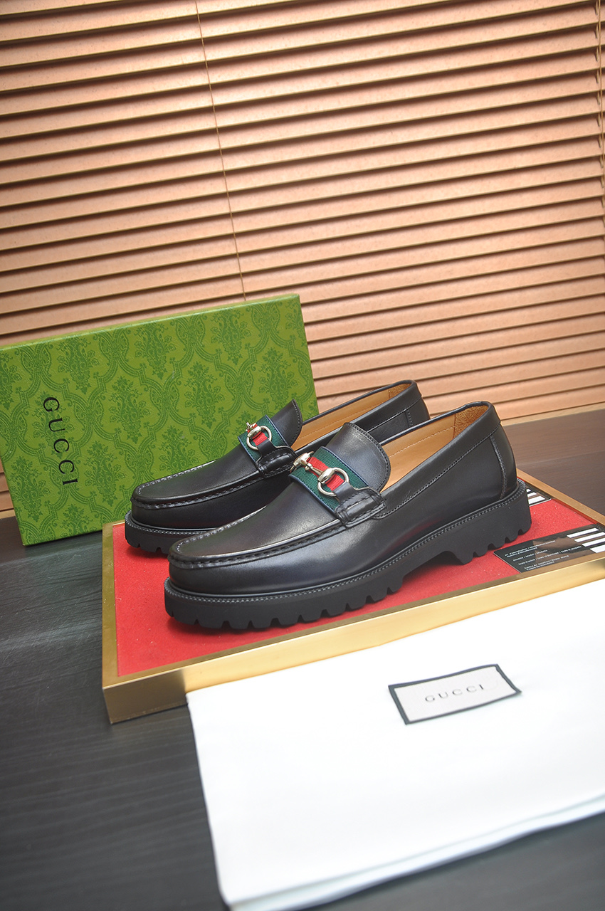 Cheap Gucci Dress Shoes For Men in 236020, $100 USD- [IB236020] - Replica Gucci Dress Shoes For Men