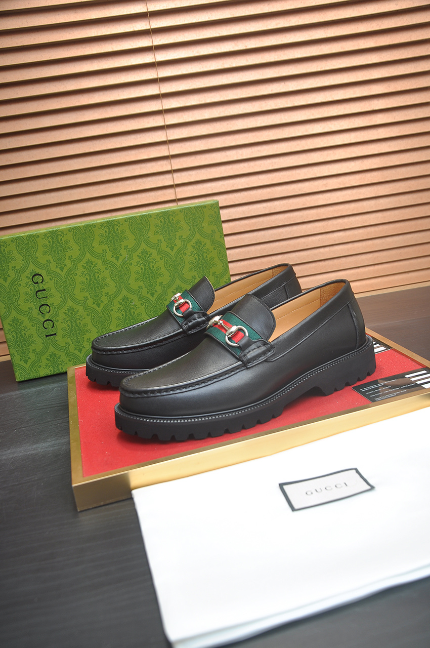 Cheap Gucci Dress Shoes For Men in 236021, $100 USD- [IB236021] - Replica Gucci Dress Shoes For Men
