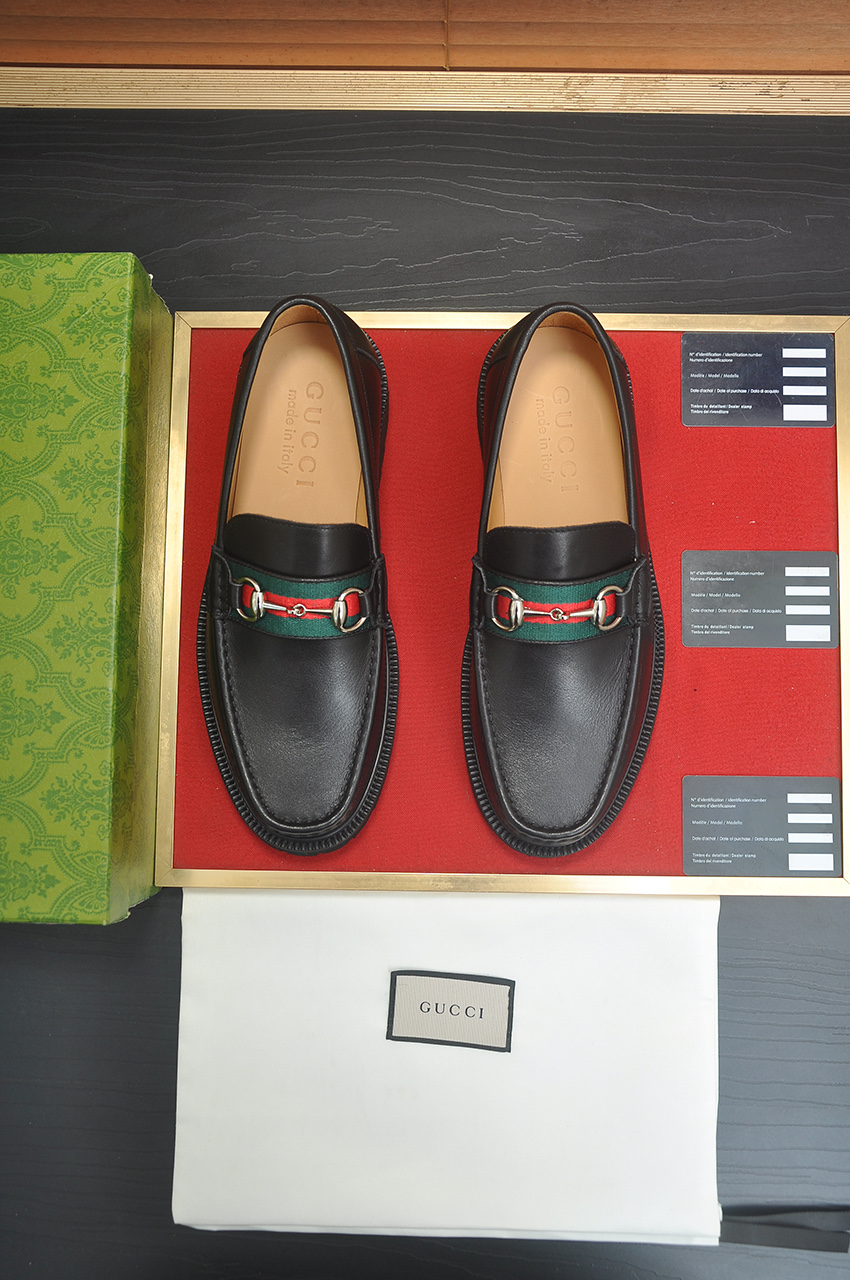 Cheap Gucci Dress Shoes For Men in 236021, $100 USD- [IB236021] - Replica Gucci Dress Shoes For Men