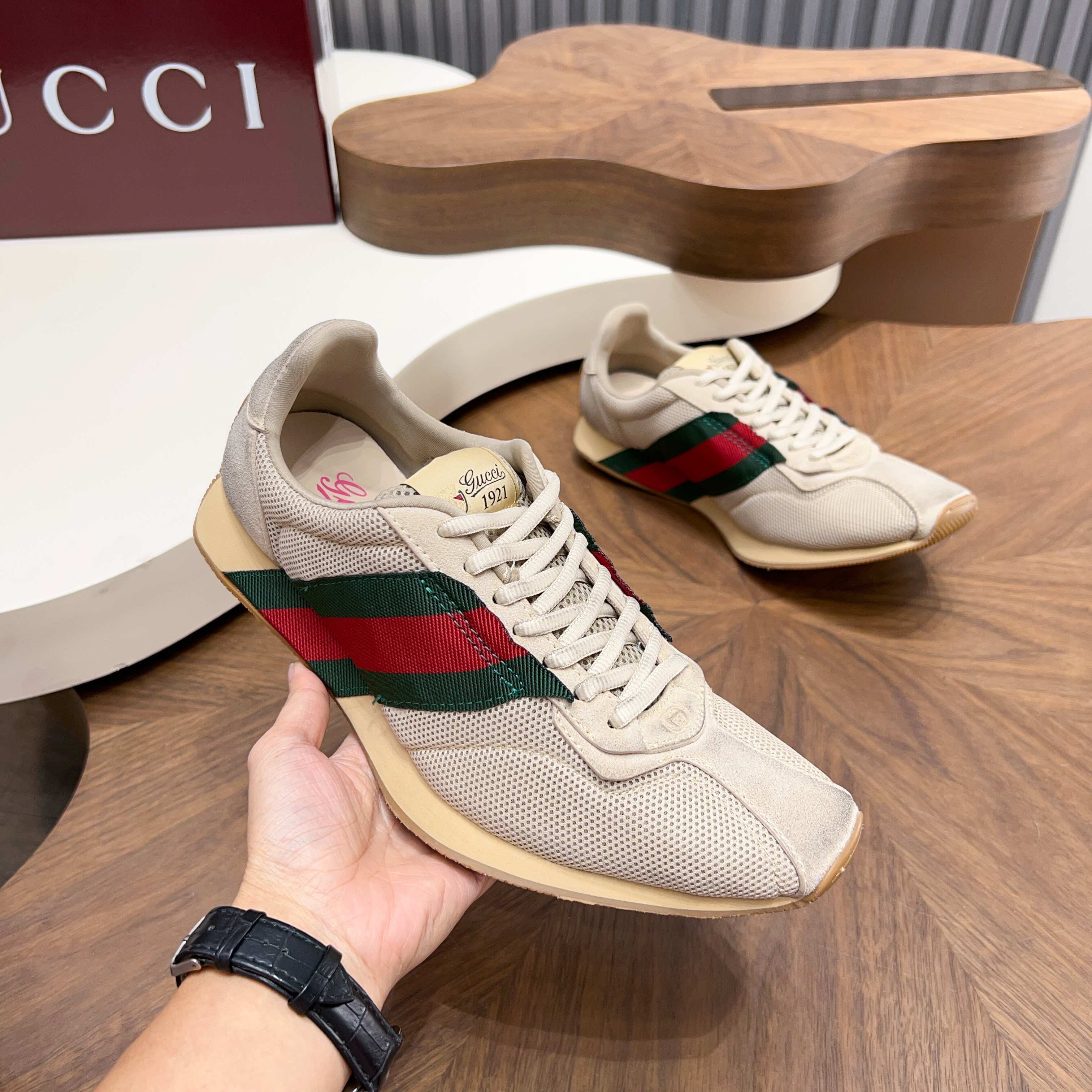 Cheap Gucci Casual Shoes For Men in 236031, $110 USD- [IB236031] - Replica Gucci Casual Shoes For Men