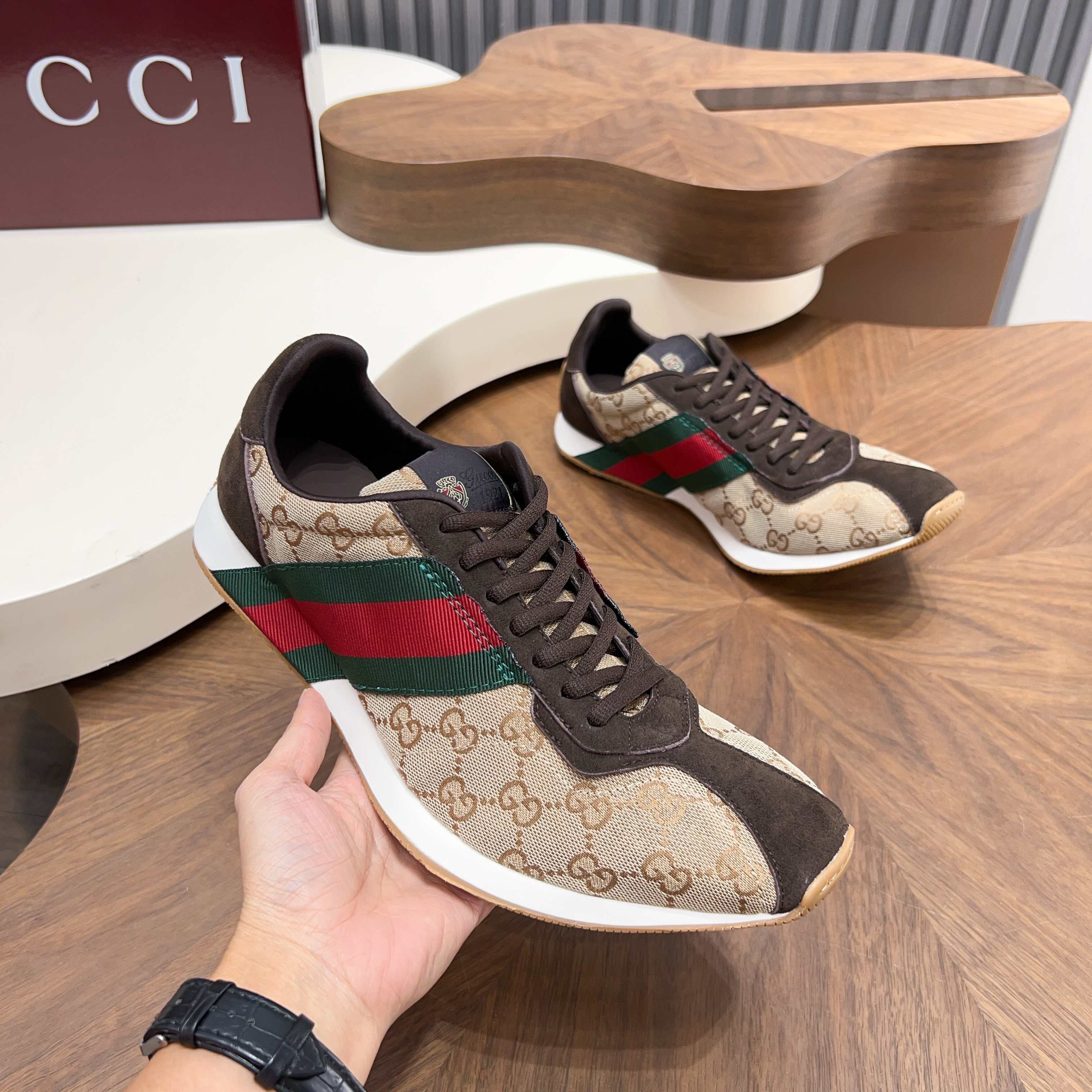 Cheap Gucci Casual Shoes For Men in 236032, $110 USD- [IB236032] - Replica Gucci Casual Shoes For Men