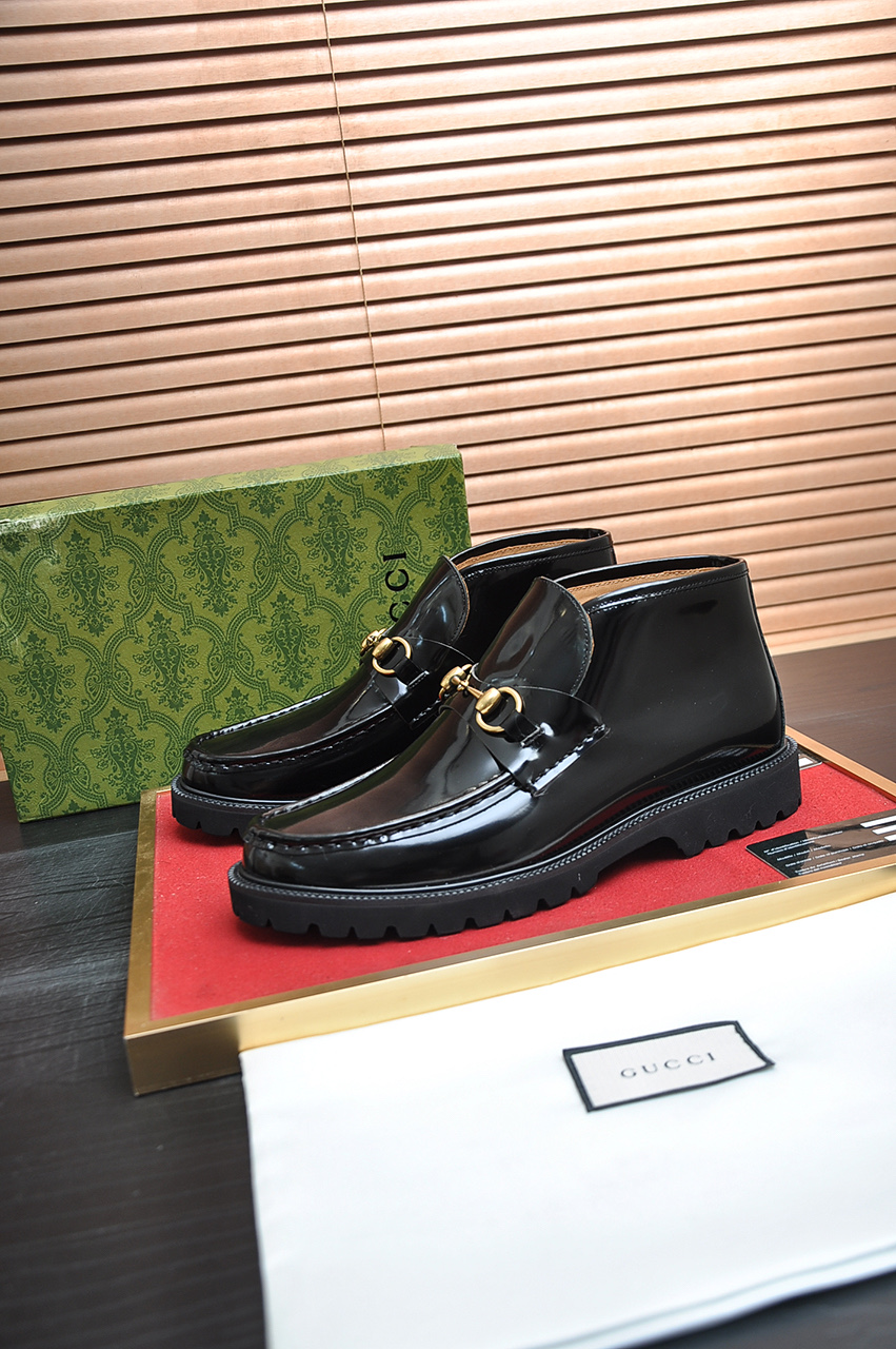 Cheap Gucci Dress Shoes For Men in 236035, $120 USD- [IB236035] - Replica Gucci Dress Shoes For Men