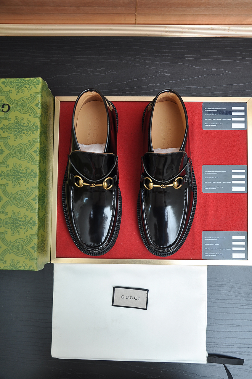 Cheap Gucci Dress Shoes For Men in 236035, $120 USD- [IB236035] - Replica Gucci Dress Shoes For Men