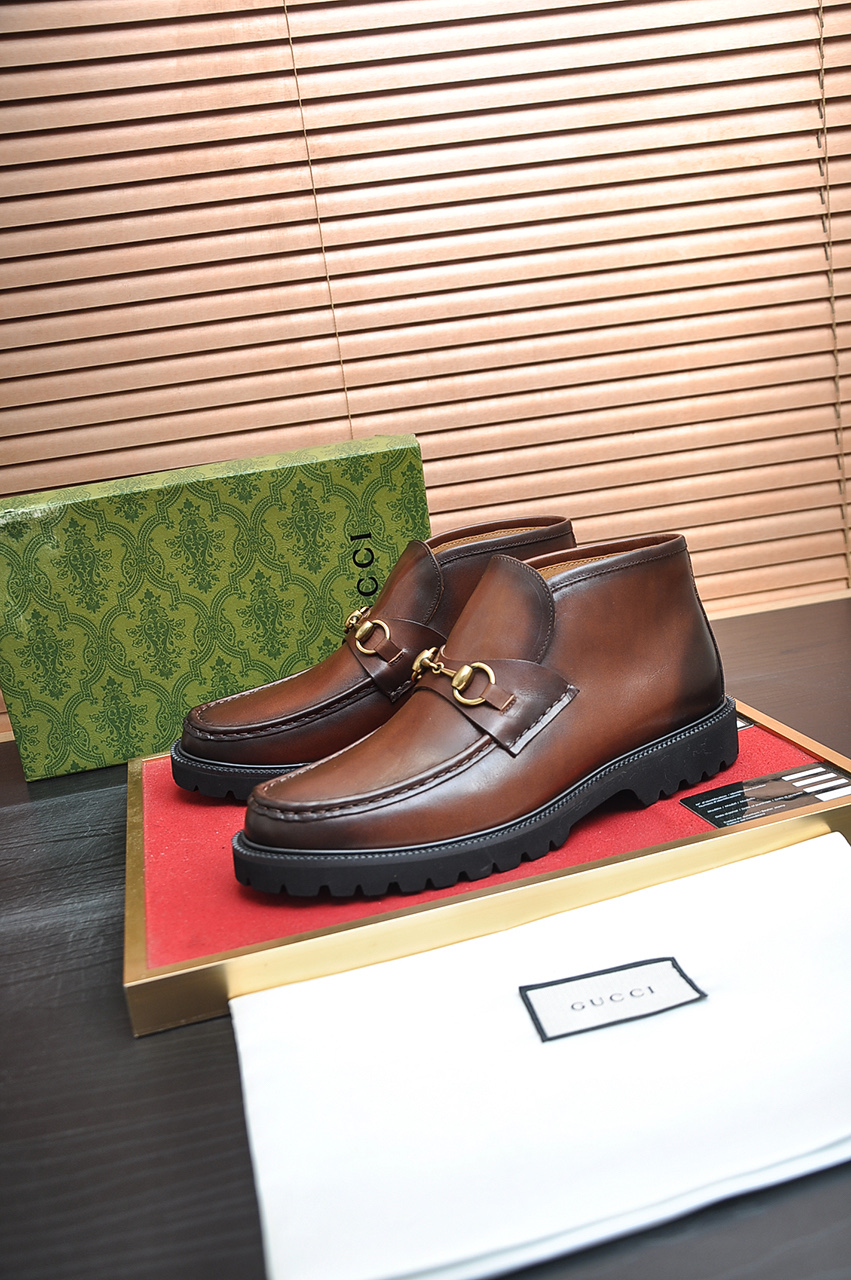 Cheap Gucci Dress Shoes For Men in 236036, $120 USD- [IB236036] - Replica Gucci Dress Shoes For Men