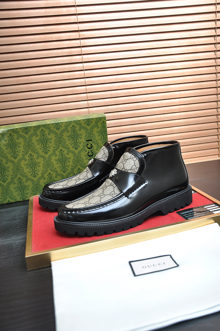 Cheap Gucci Dress Shoes For Men in 236038, $120 USD- [IB236038] - Replica Gucci Dress Shoes For Men