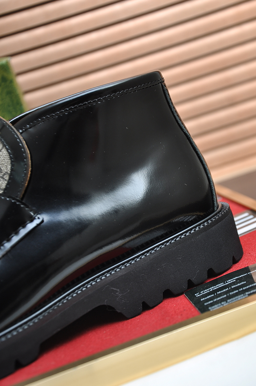 Cheap Gucci Dress Shoes For Men in 236038, $120 USD- [IB236038] - Replica Gucci Dress Shoes For Men