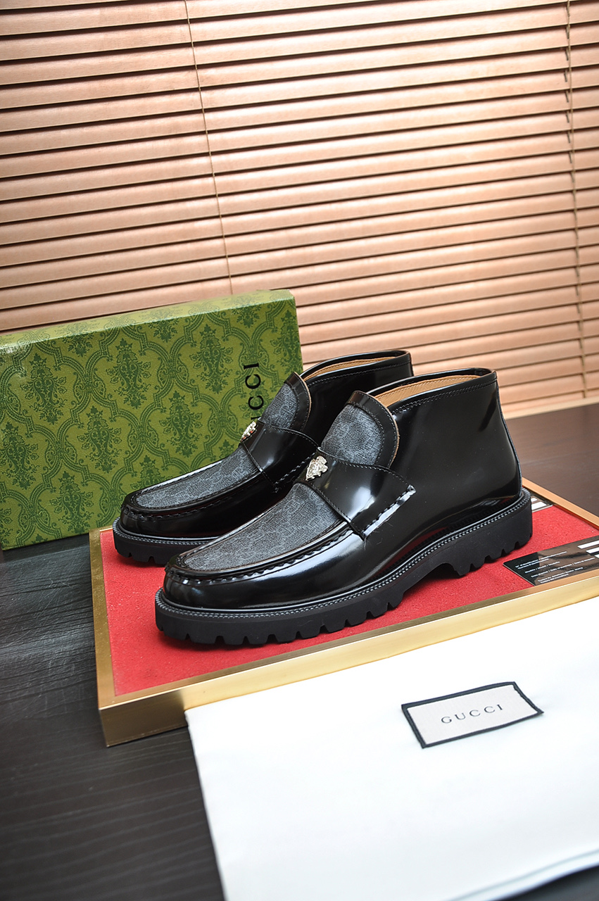 Cheap Gucci Dress Shoes For Men in 236039, $120 USD- [IB236039] - Replica Gucci Dress Shoes For Men