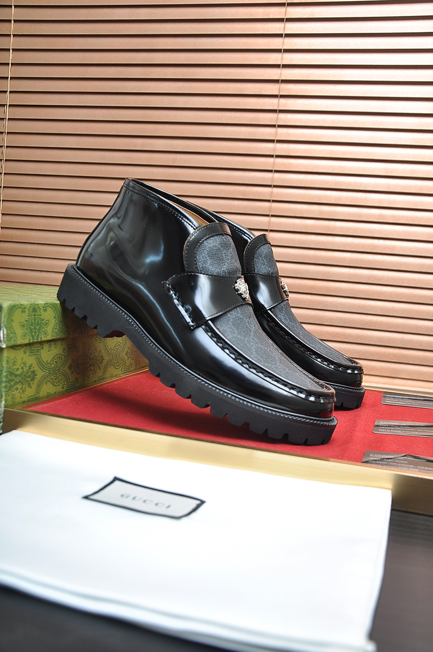 Cheap Gucci Dress Shoes For Men in 236039, $120 USD- [IB236039] - Replica Gucci Dress Shoes For Men