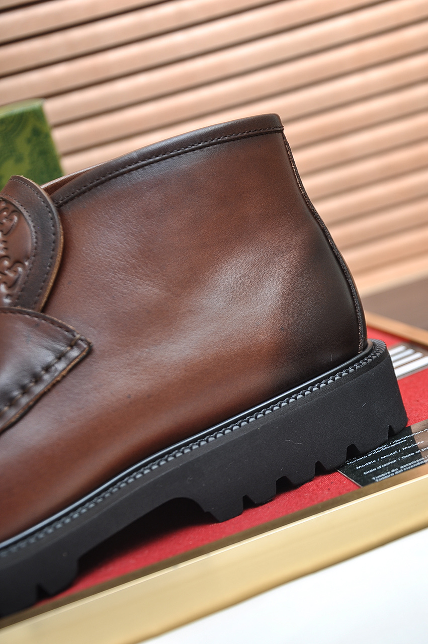 Cheap Gucci Dress Shoes For Men in 236040, $120 USD- [IB236040] - Replica Gucci Dress Shoes For Men