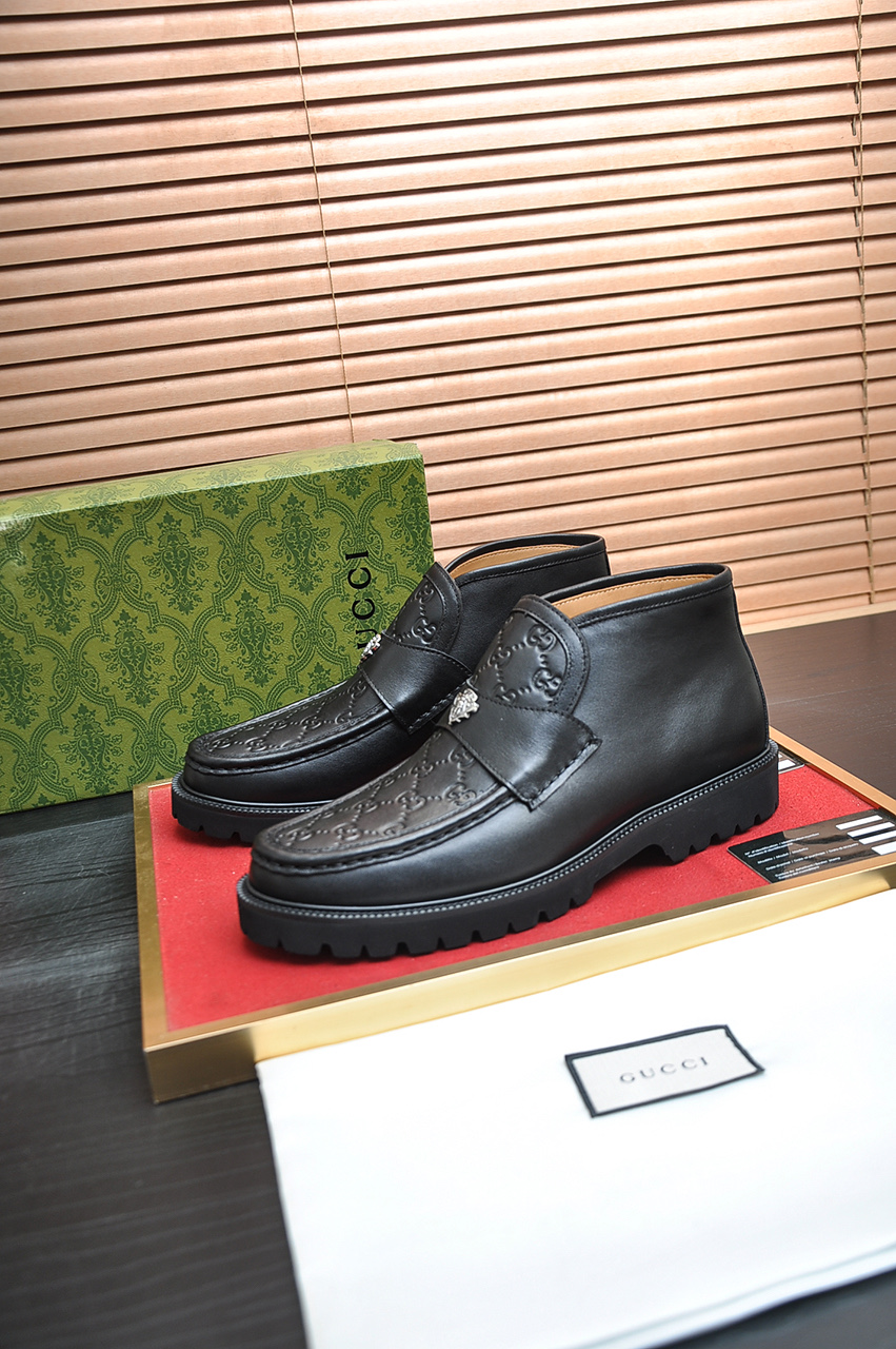 Cheap Gucci Dress Shoes For Men in 236041, $120 USD- [IB236041] - Replica Gucci Dress Shoes For Men