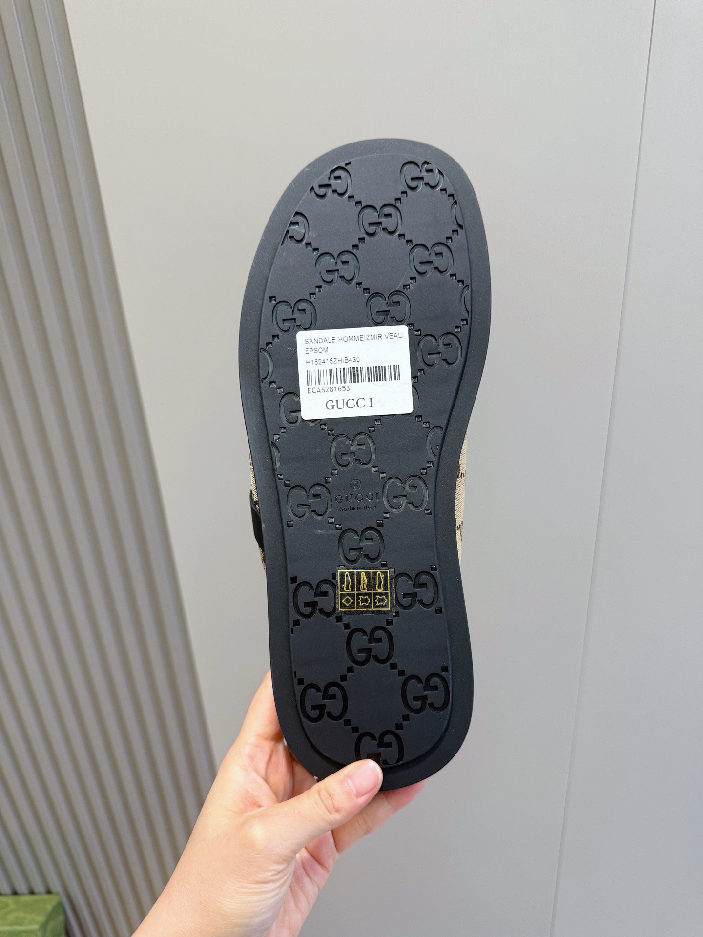 Cheap Gucci Slippers For Men in 236051, $55 USD- [IB236051] - Replica Gucci Slippers For Men