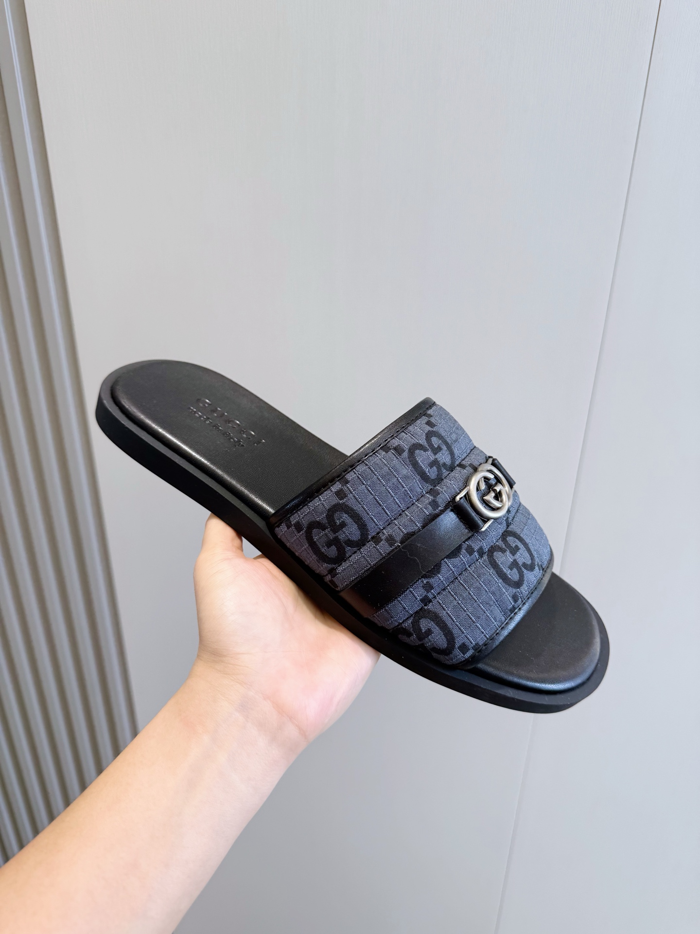 Cheap Gucci Slippers For Men in 236056, $55 USD- [IB236056] - Replica Gucci Slippers For Men