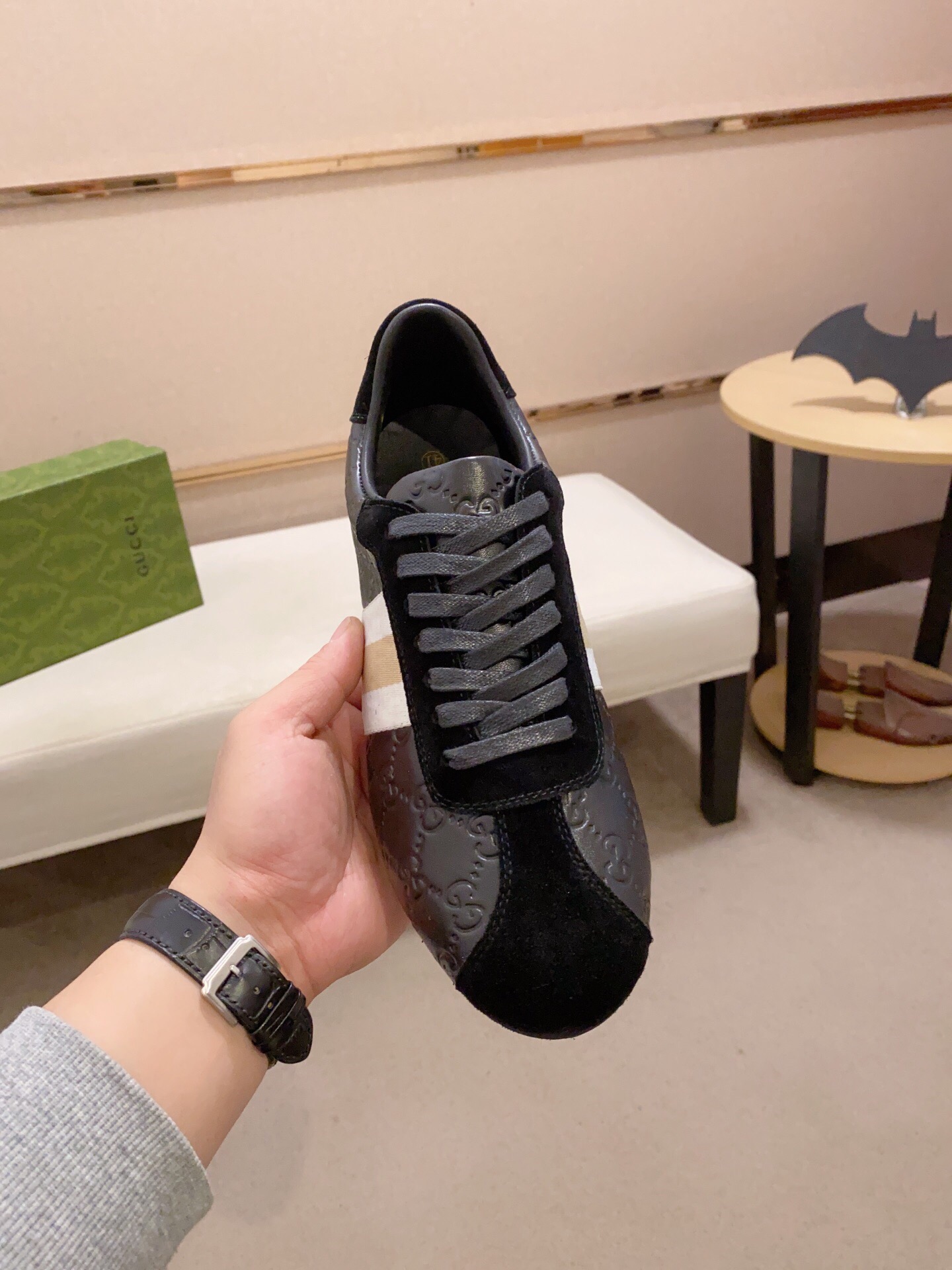 Cheap Gucci Casual Shoes For Men in 236106, $60 USD- [IB236106] - Replica Gucci Casual Shoes For Men