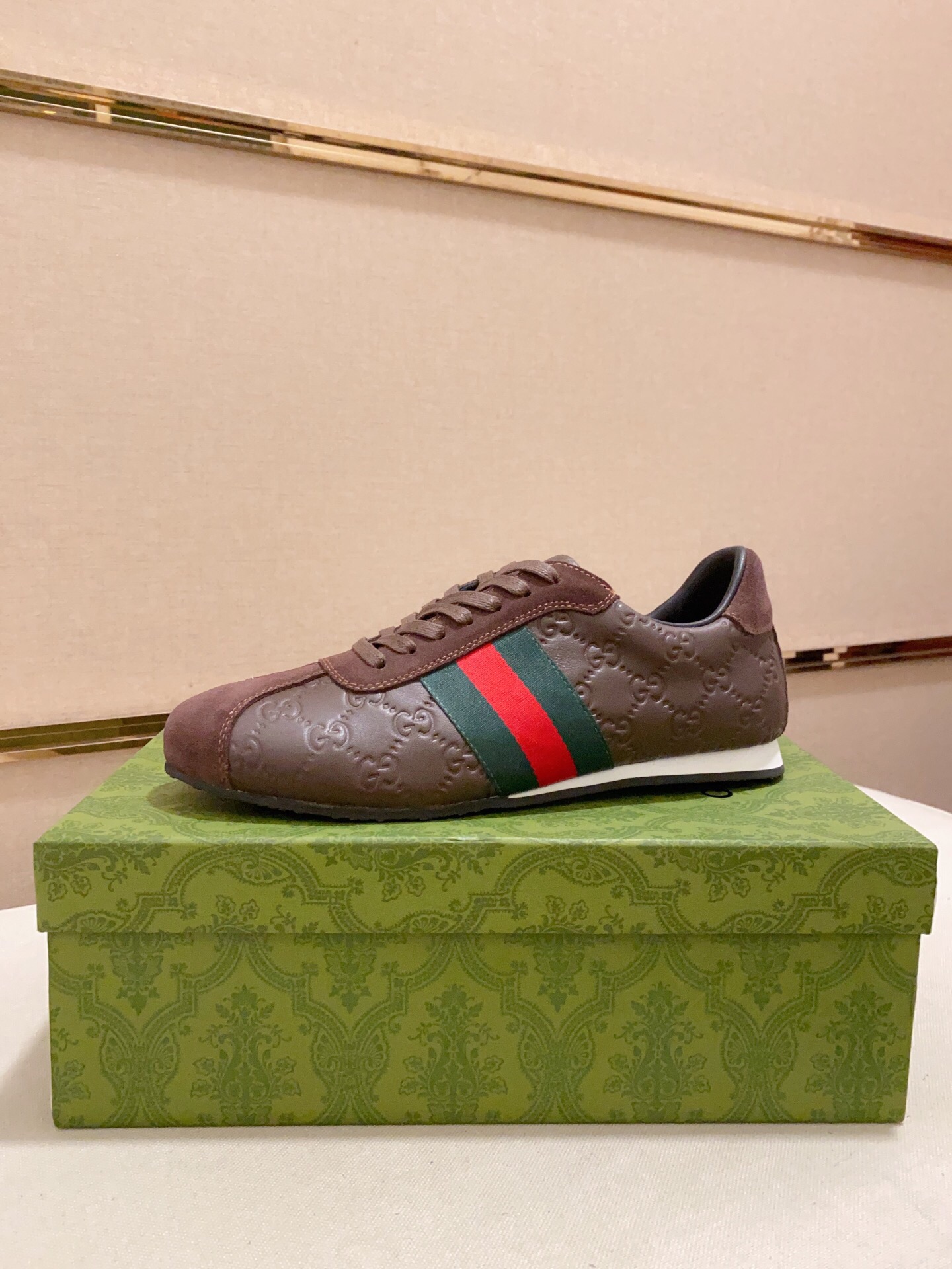 Cheap Gucci Casual Shoes For Men in 236107, $60 USD- [IB236107] - Replica Gucci Casual Shoes For Men