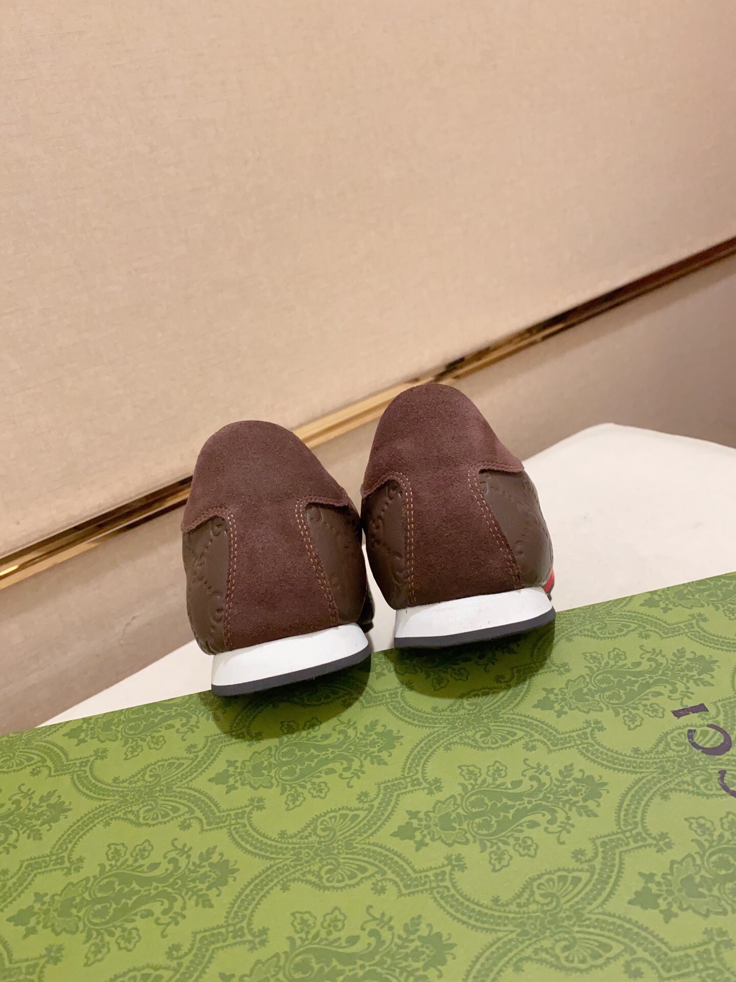 Cheap Gucci Casual Shoes For Men in 236107, $60 USD- [IB236107] - Replica Gucci Casual Shoes For Men